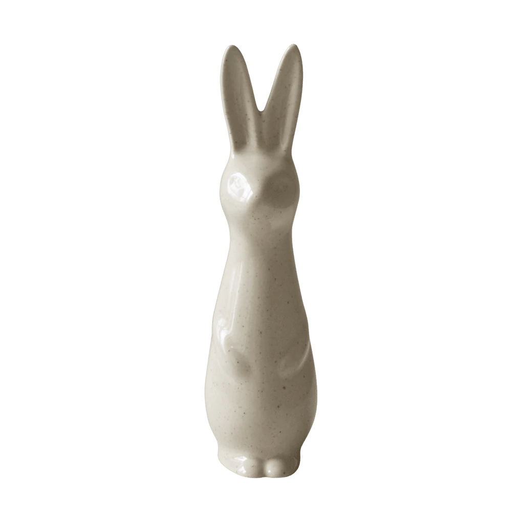 Swedish Rabbit in Vanilla Glazed Ceramic by DBKD - Lifestory