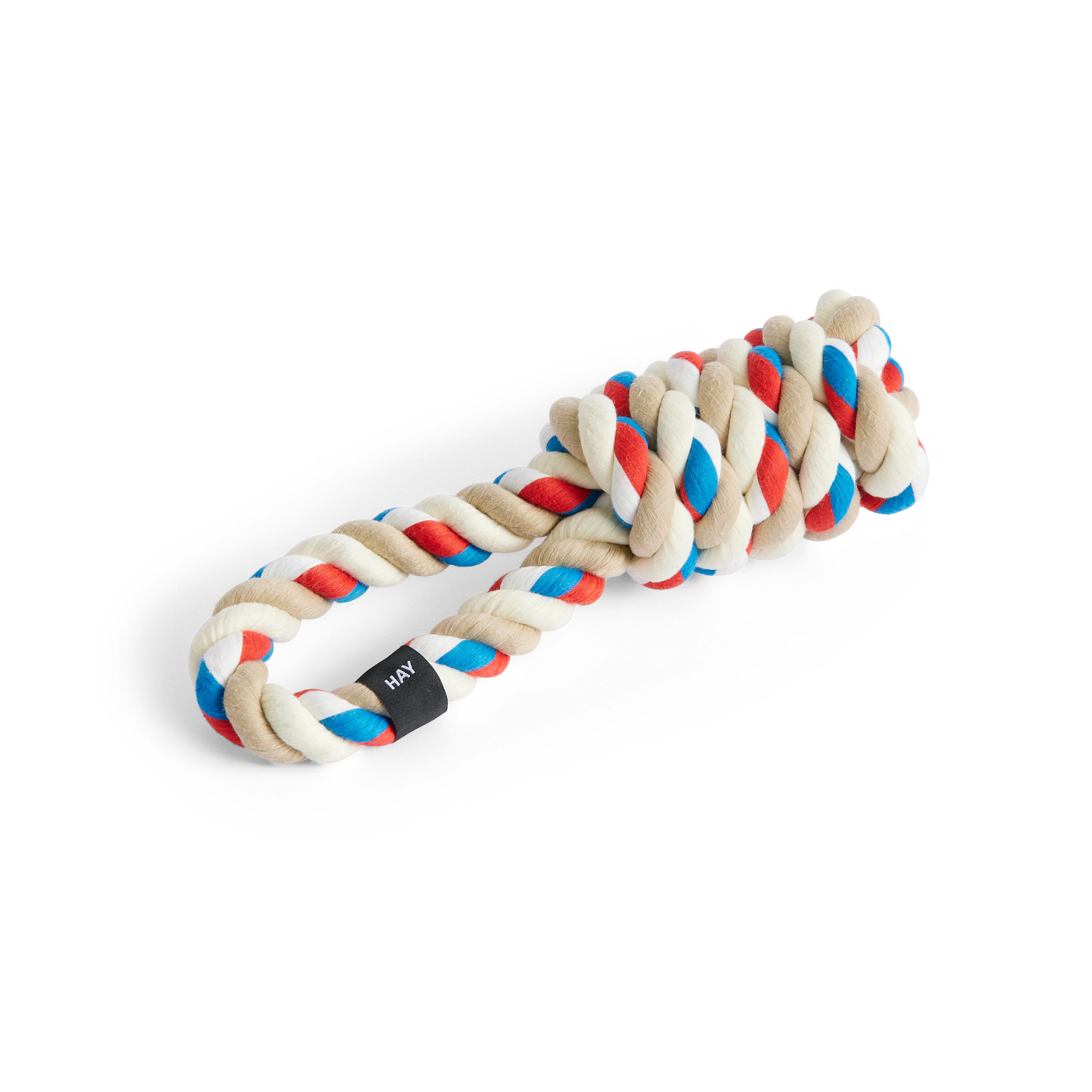 Dogs Rope Toy | Red, Turquoise, Off White | by HAY - Lifestory