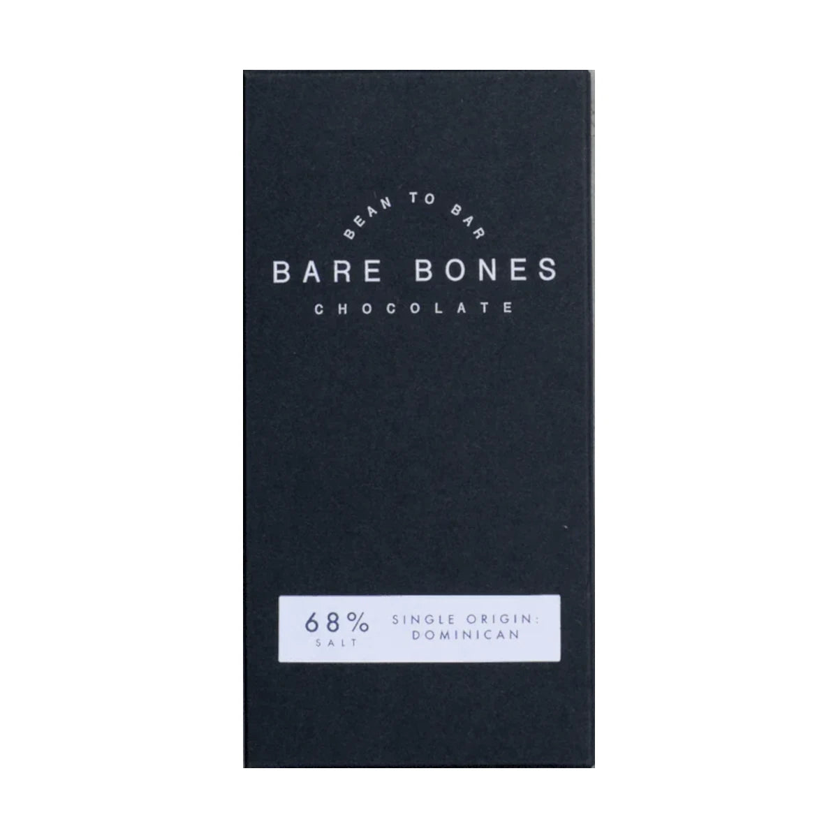 Dominican 68% Salted Chocolate | 70g | by Bare Bones - Lifestory