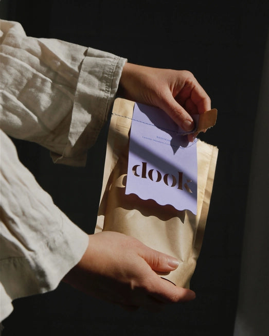 Dook 400g Bag Bath Soak - Lavender, Mandarin, Coriander & Cedar - Lifestory