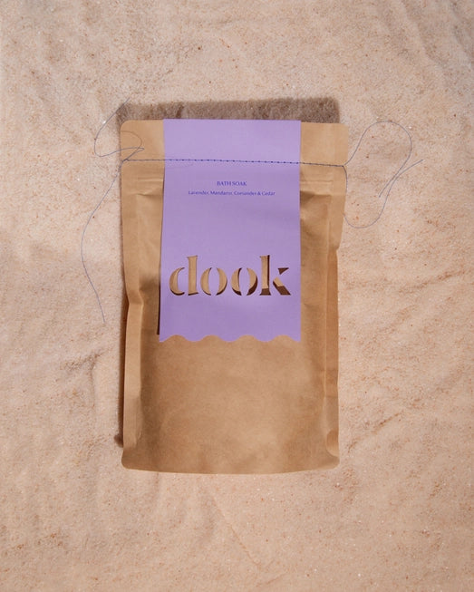 Dook 400g Bag Bath Soak - Lavender, Mandarin, Coriander & Cedar - Lifestory