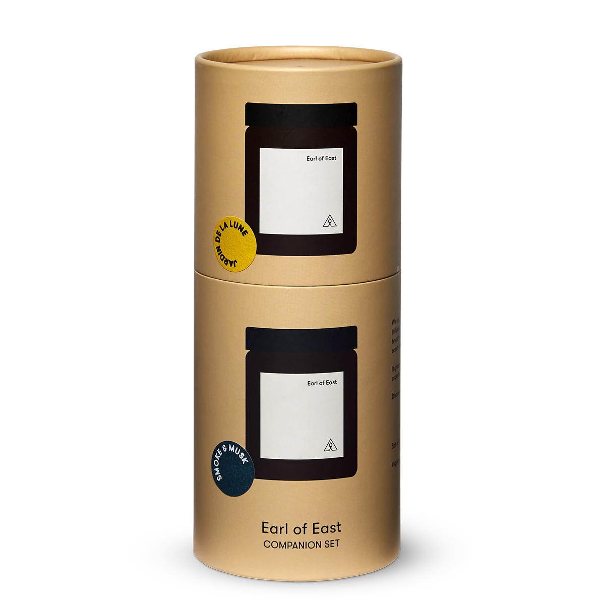 'Opulent' Candle Companion Set - Jardin de la Lune + Smoke & Musk by Earl of East - Lifestory
