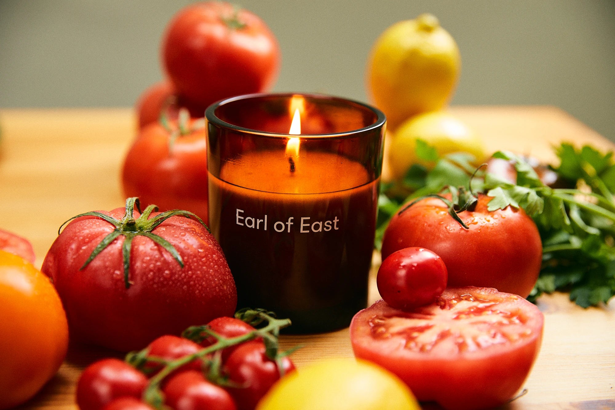 Greenhouse Candle | 260ml | Vine Tomato, Parsley Seed, Basil | Soy | by Earl of East - Lifestory