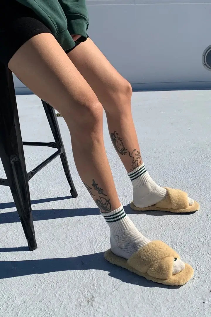Girlfriend Socks | Egret | by Le Bon Shoppe - Lifestory