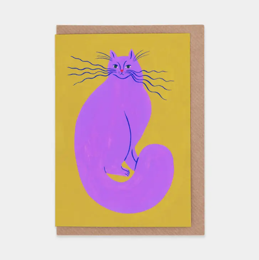 Electric Whiskers Card | Blank | by Evermade - Lifestory