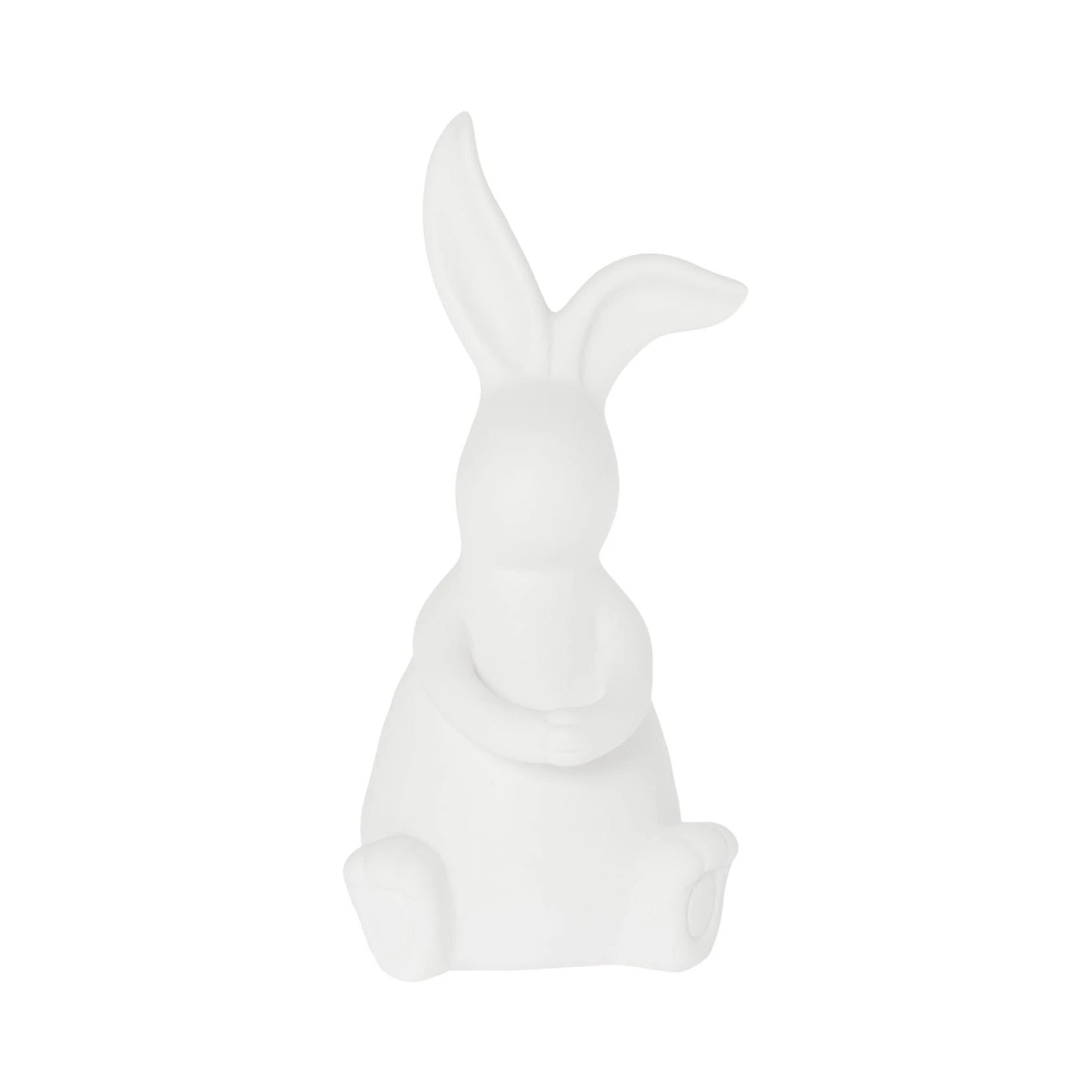 Storefactory 'Elias' Ceramic Bunny with Open Arms in Matte White | Lifestory