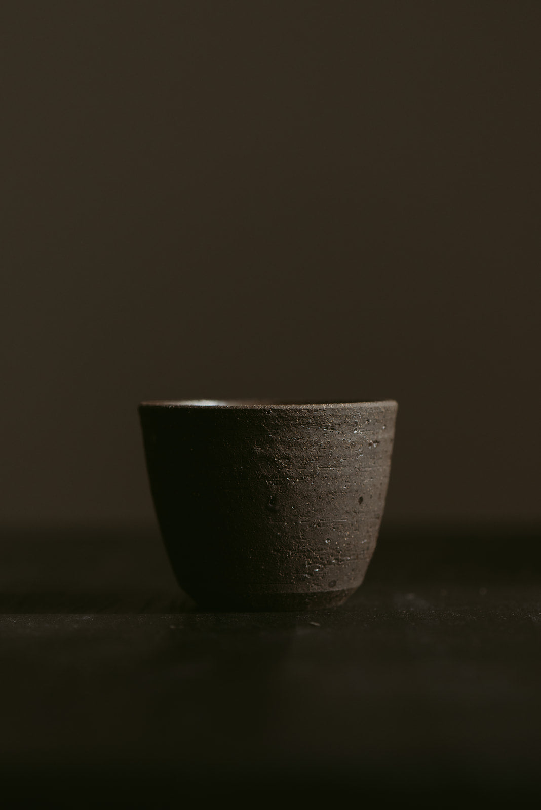 Metamorphosis Group Set of 3 | Dusk | Vase, Cup, Pourer in Wild Clay & Sand | by Emporium Julium - Lifestory