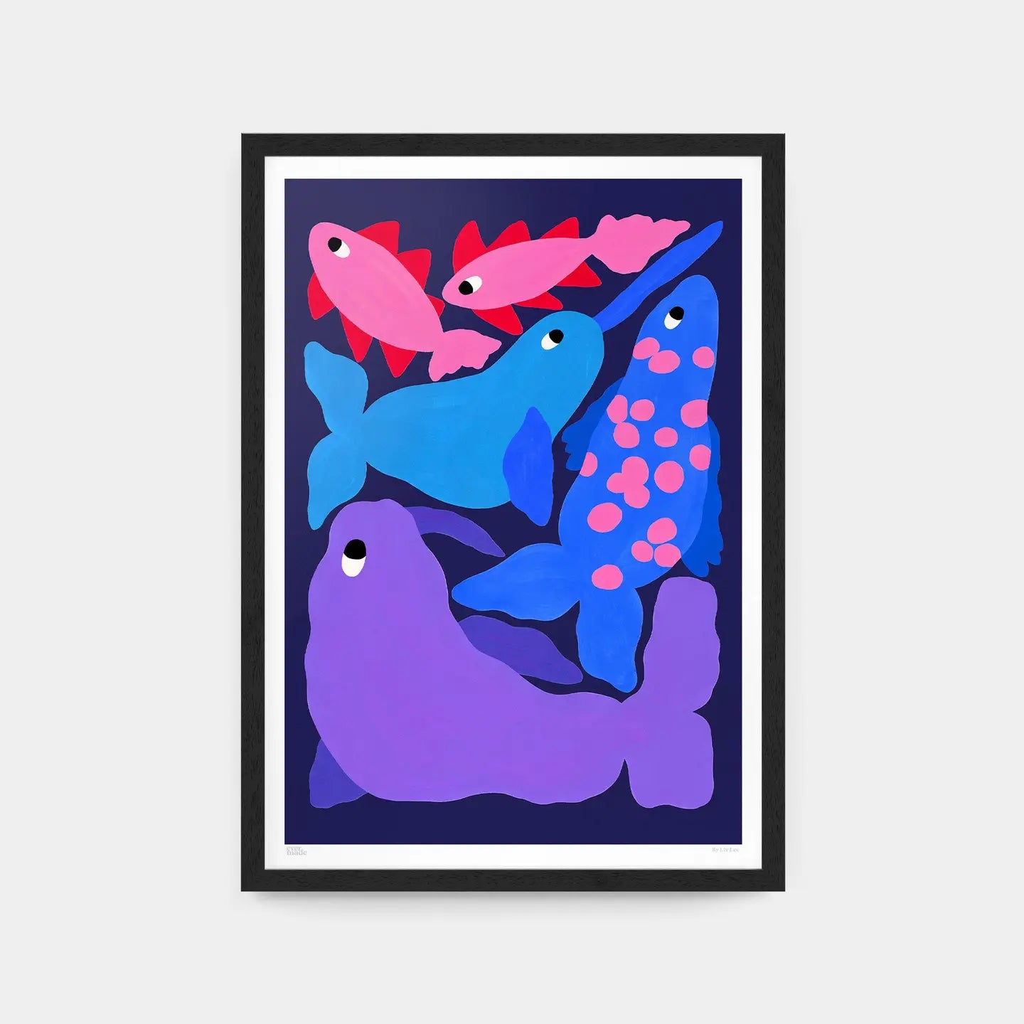 Arctic Animals WWF Print - Unframed A4 | by Evermade