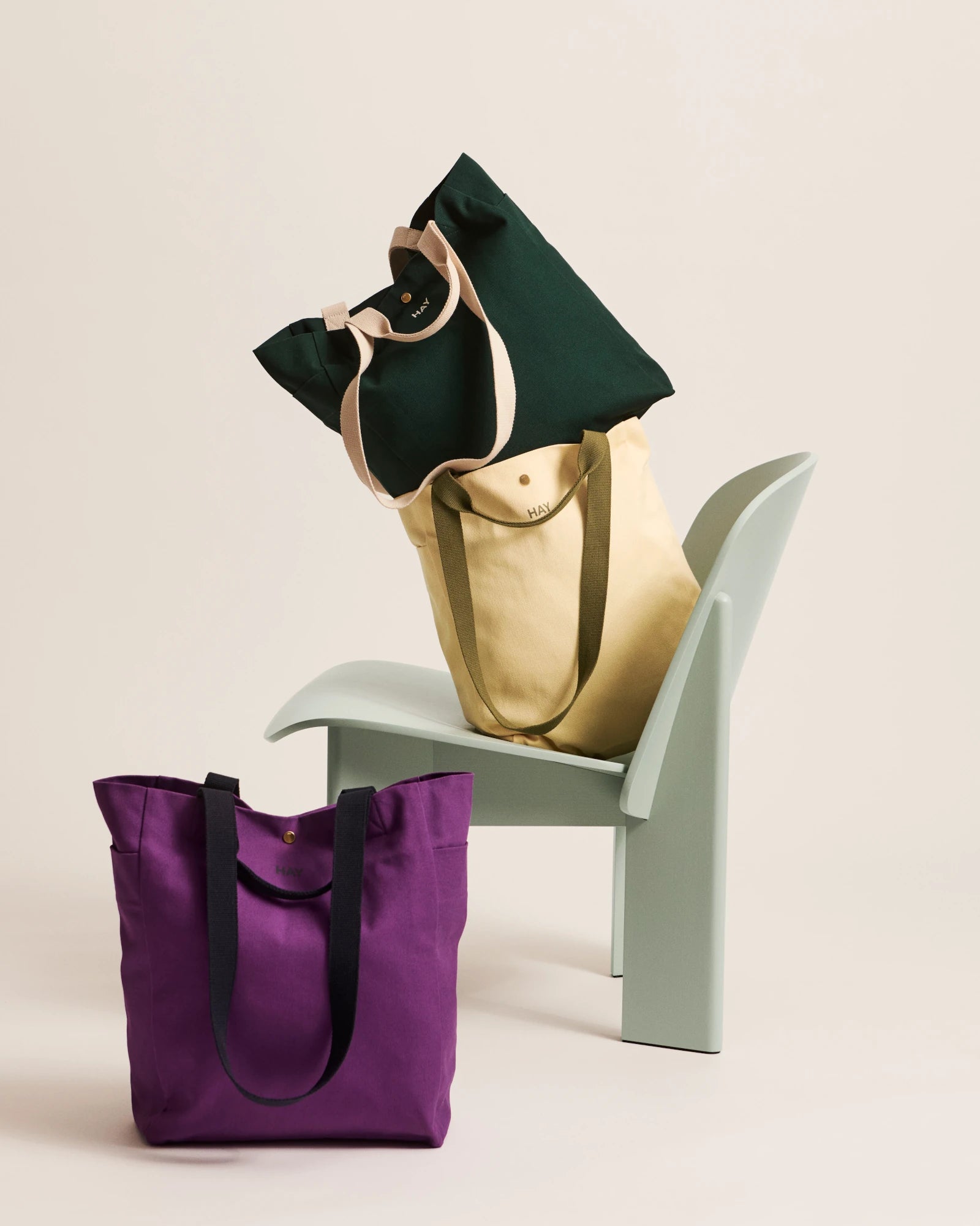 HAY Organic Cotton Everyday Tote Bag in Natural - Lifestory