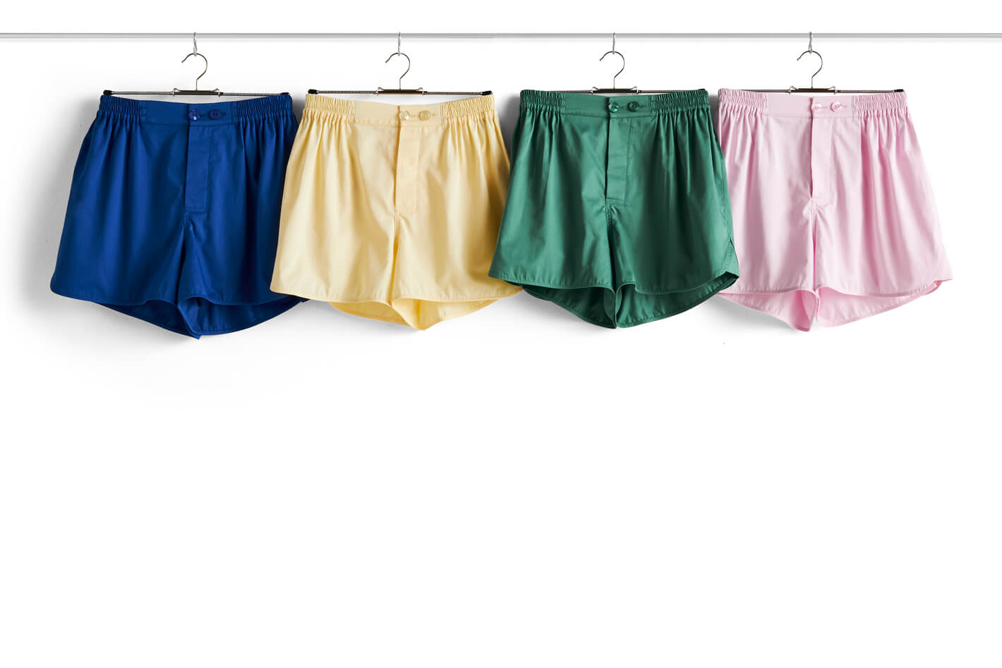 Outline Pyjama Shorts - Unisex | Soft Yellow | by HAY - Lifestory