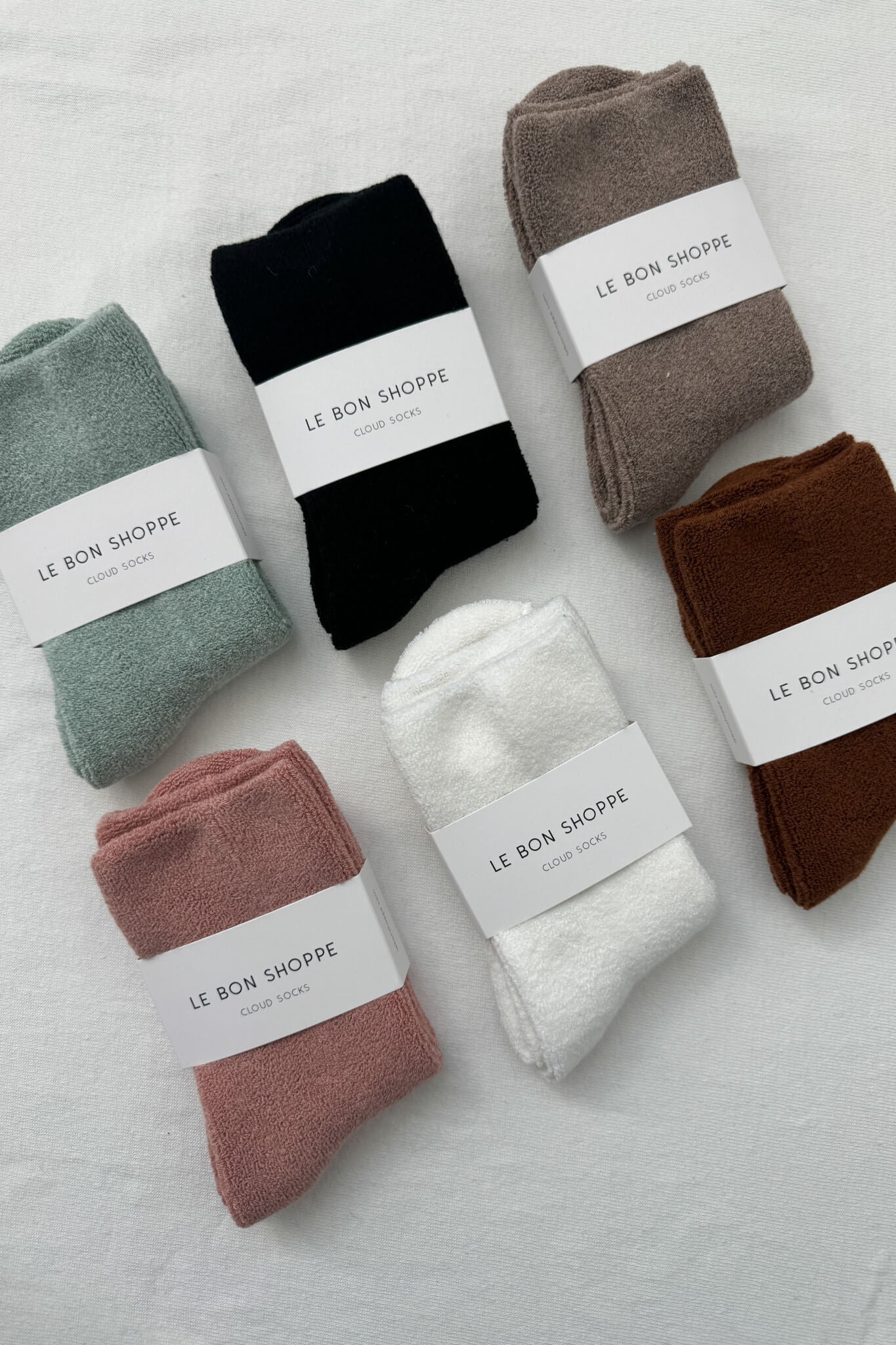 Cloud Socks | Jet Black | by Le Bon Shoppe - Lifestory