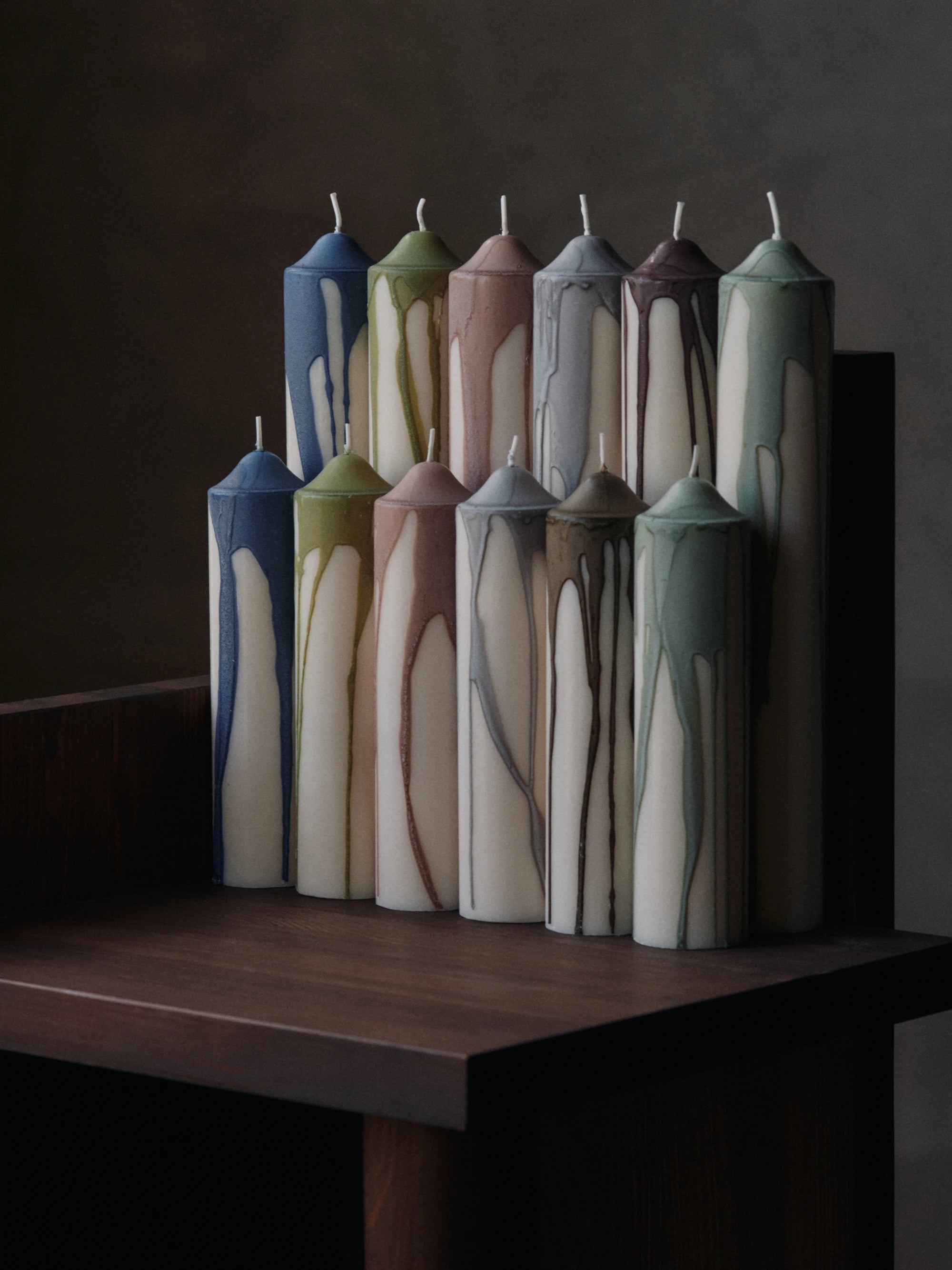 Ferm Living Dryp Pillar Candle H30cm