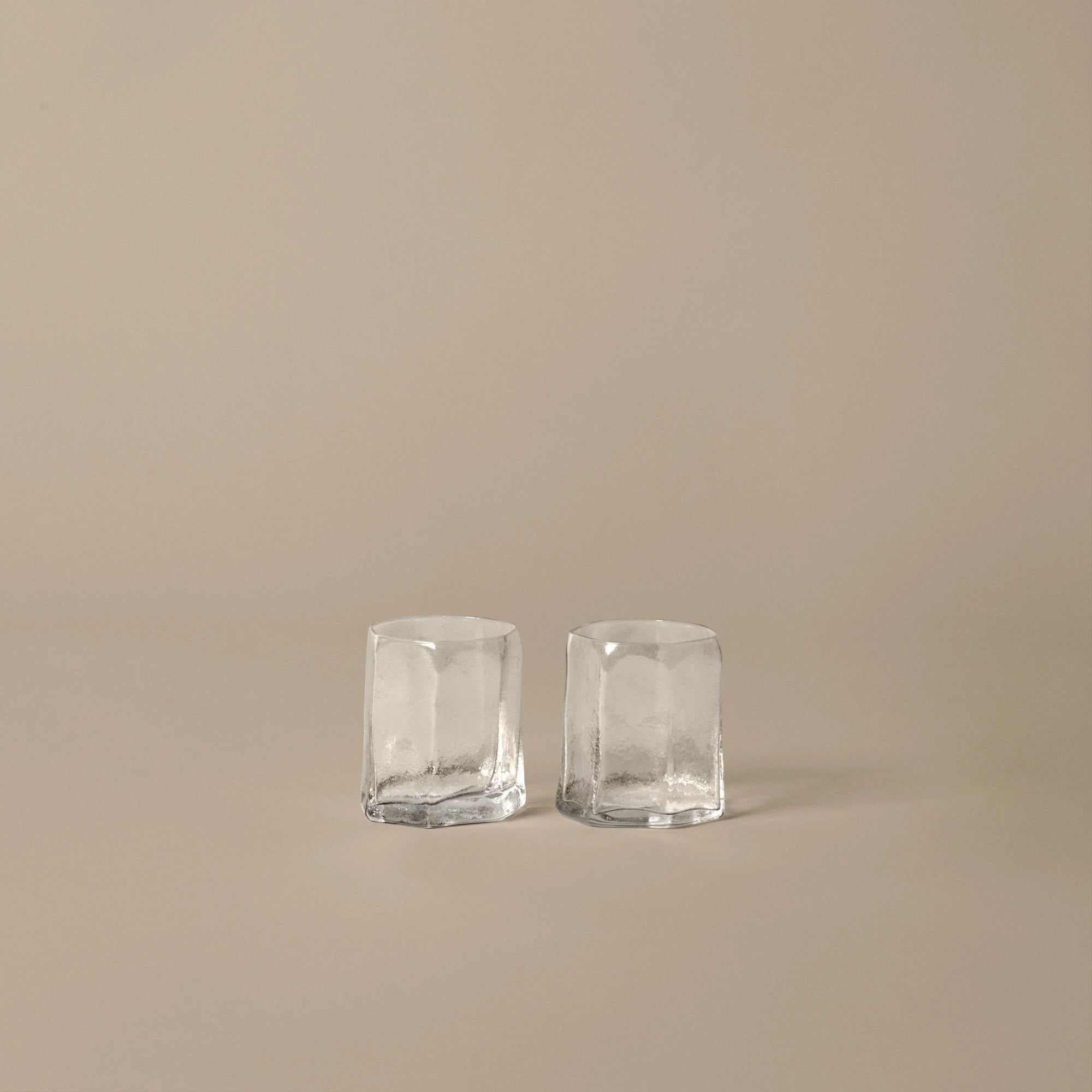 Ferm Living Kiru Glasses Set of 2 in Clear - Lifestory