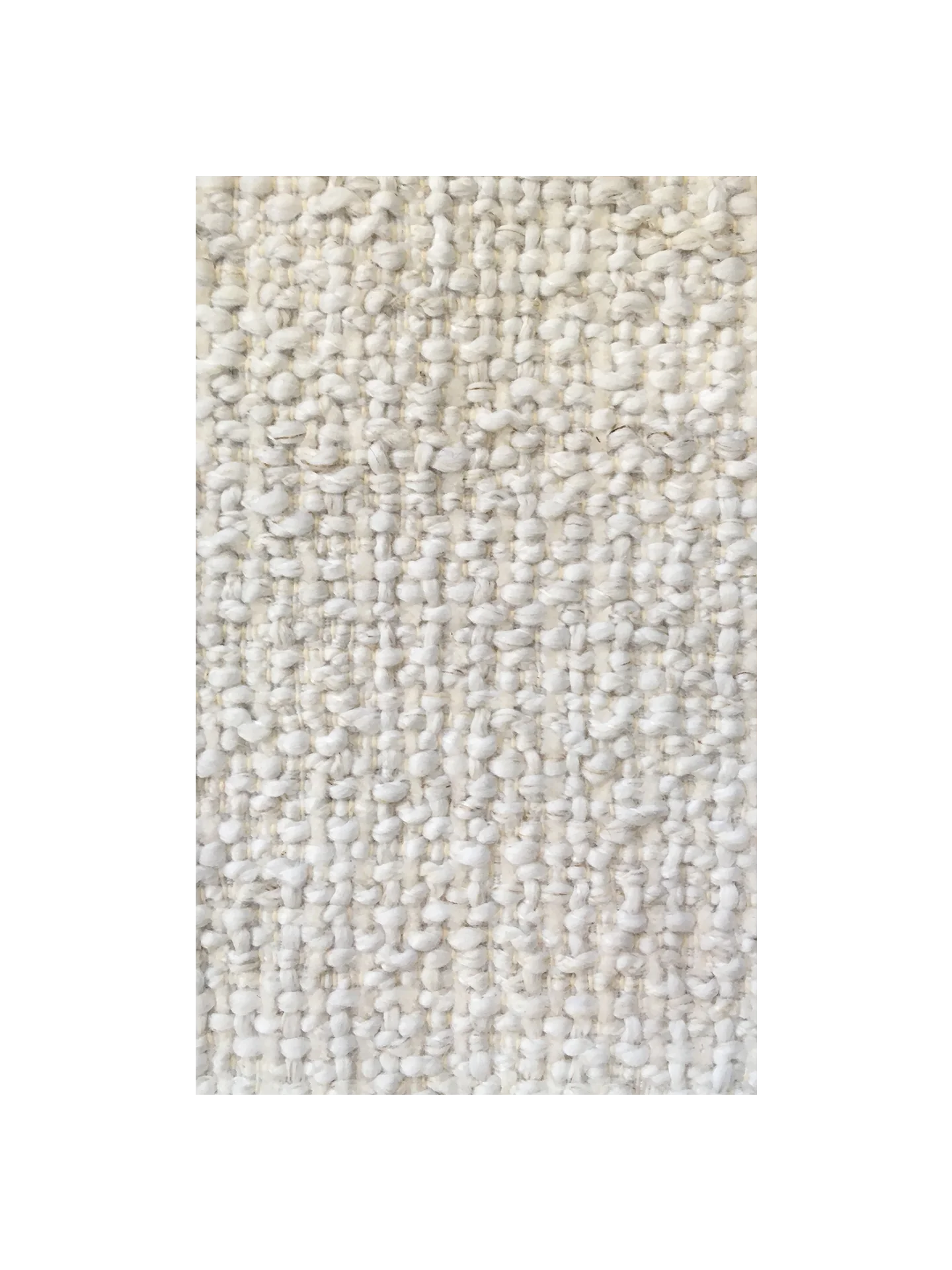 Ferm Living Rico Divan - Off White Boucle fabric swatch