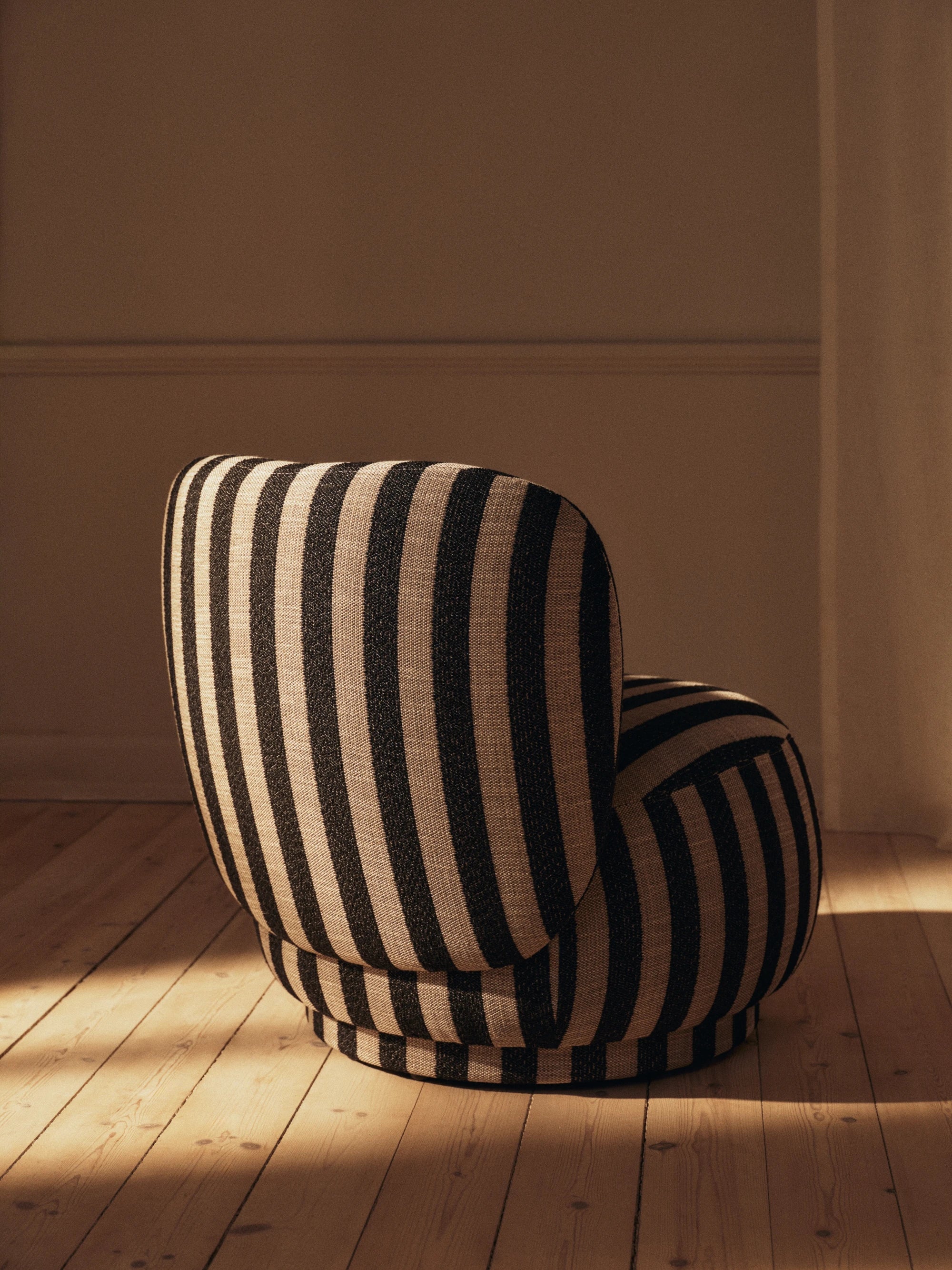 Ferm Living Rico Piccolo Chair with Static or Swivel Base - Lifestory