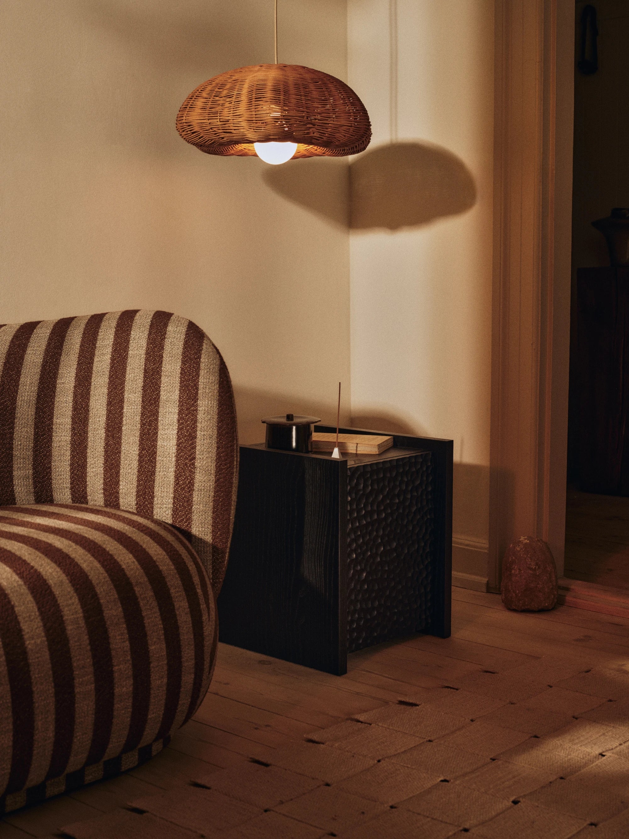 Ferm Living Pyra Incense Cone Holder & Sandalwood Cones - Lifestory