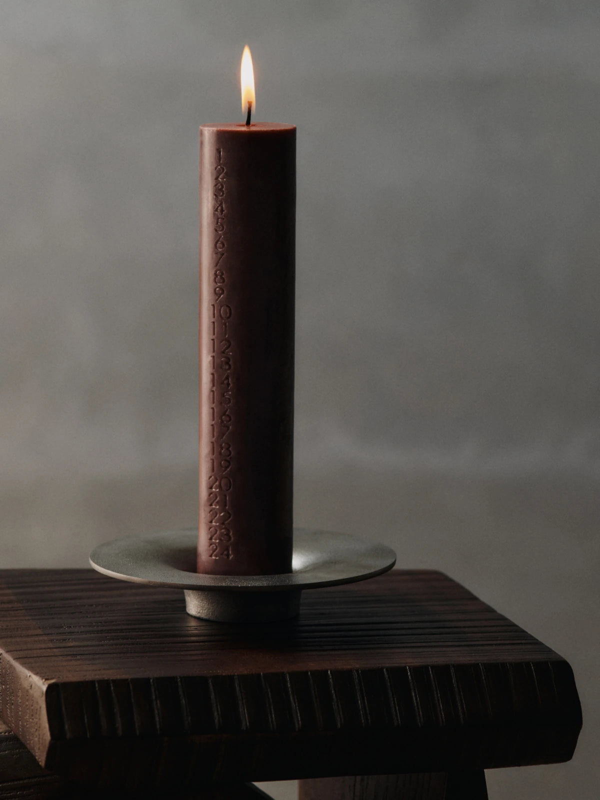 Ferm Living Soothe Block Candle Holder - Brass Finish | Lifestory