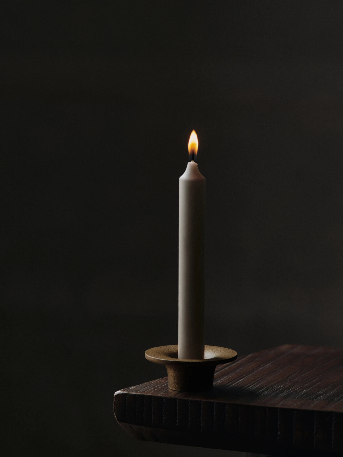 Ferm Living Soothe Candle Holder - Brass Finish | Lifestory