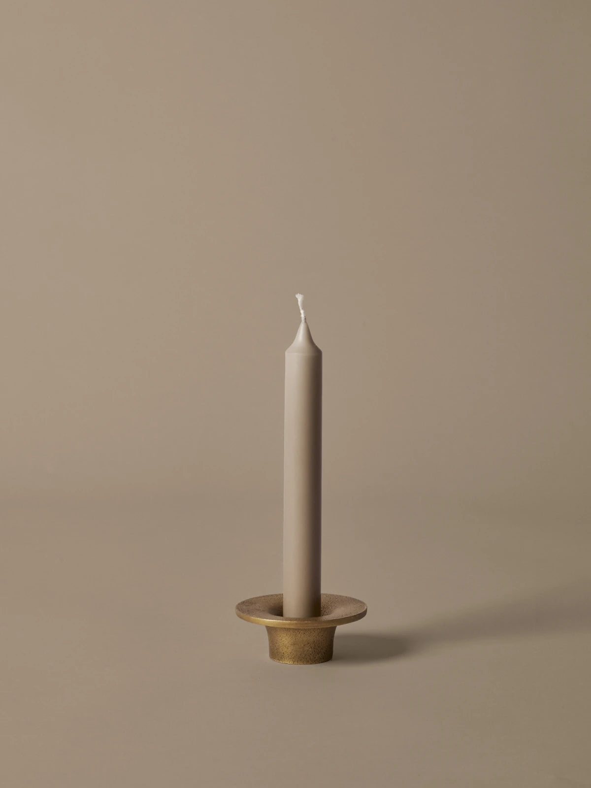 Ferm Living Soothe Candle Holder - Brass Finish | Lifestory