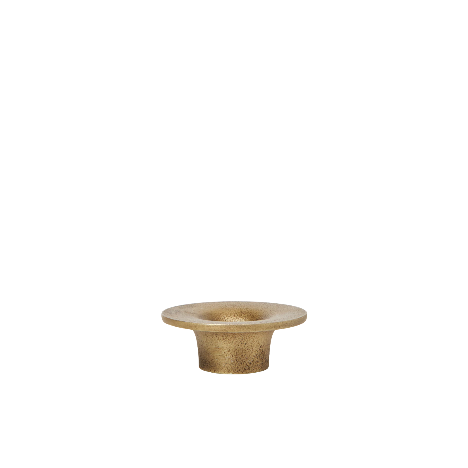 Ferm Living Soothe Candle Holder - Brass Finish | Lifestory