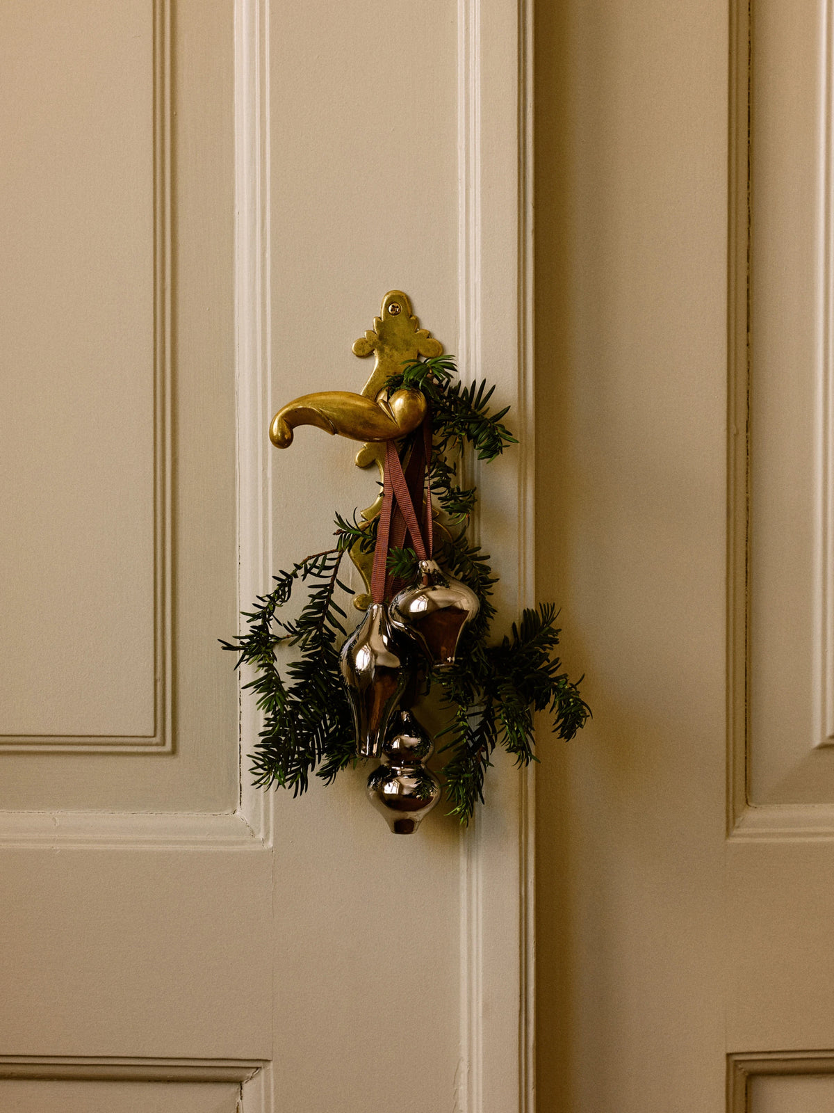 Ferm Living Komo Ornaments (Set of 3) in Silver