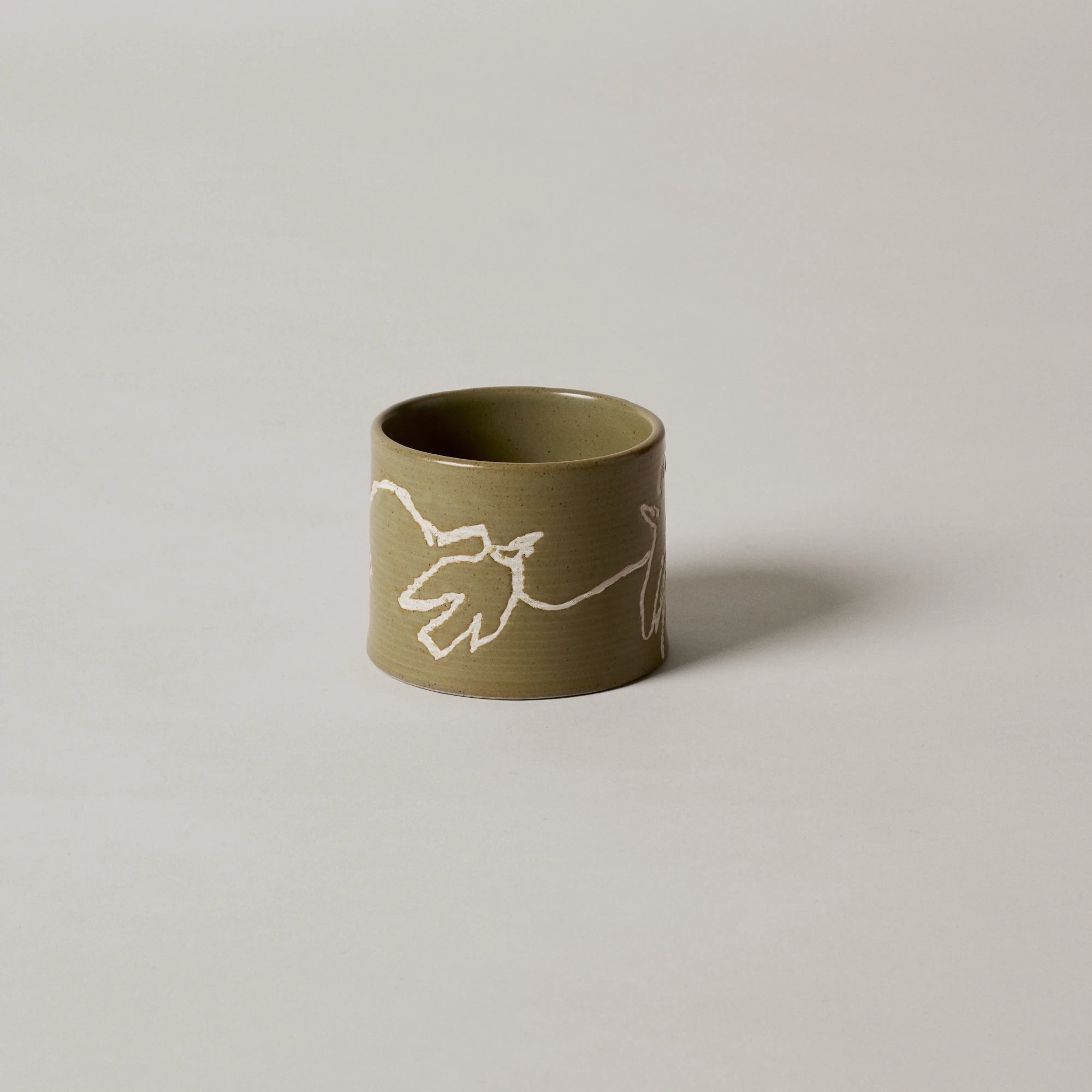 Ferm Living Vuelo Glazed Stoneware Cup - 200ml - Lifestory