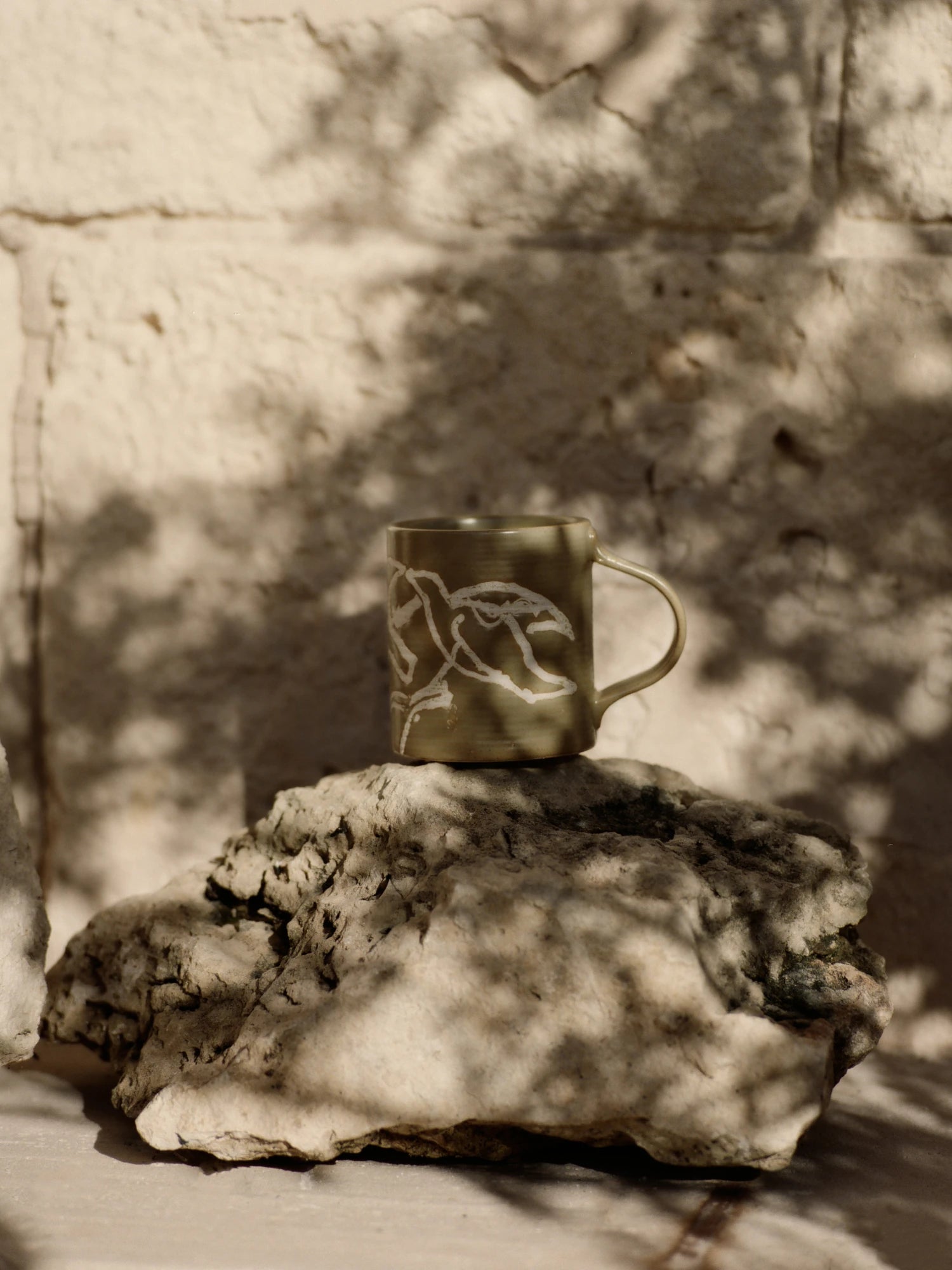 Ferm Living Vuelo Glazed Stoneware Mug - 300ml - Lifestory