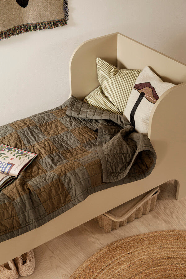 Forest Embroidered Cushion | Lactarius | by ferm Living - Lifestory - ferm LIVING