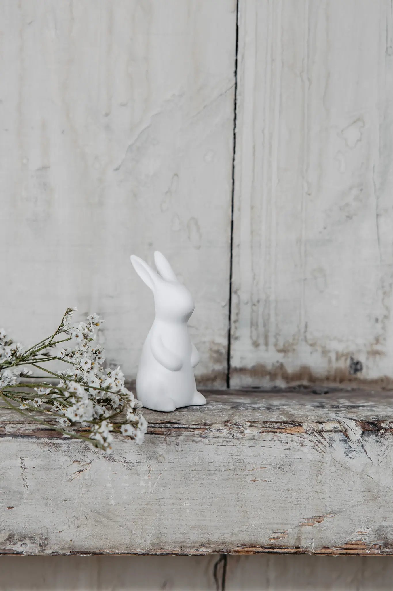 Freja Ceramic Rabbit Ornament | White | by Storefactory - Lifestory