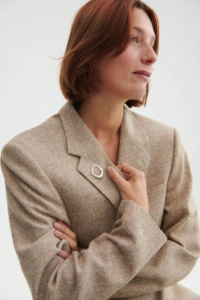 Gaia Broche in silver by Pernille Corydon | Lifestory