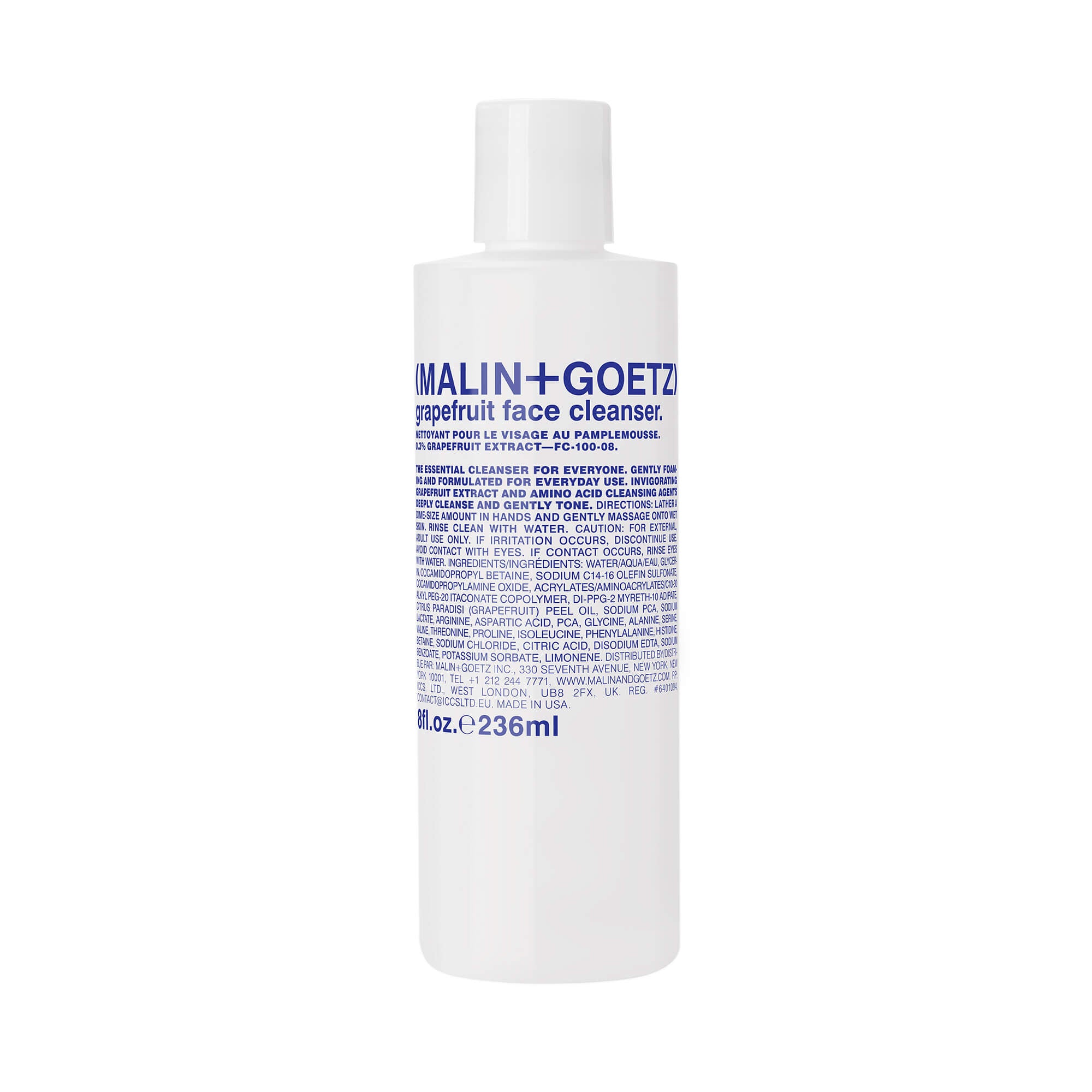Grapefruit Face Cleanser | Foaming Gel | by Malin+Goetz - Lifestory