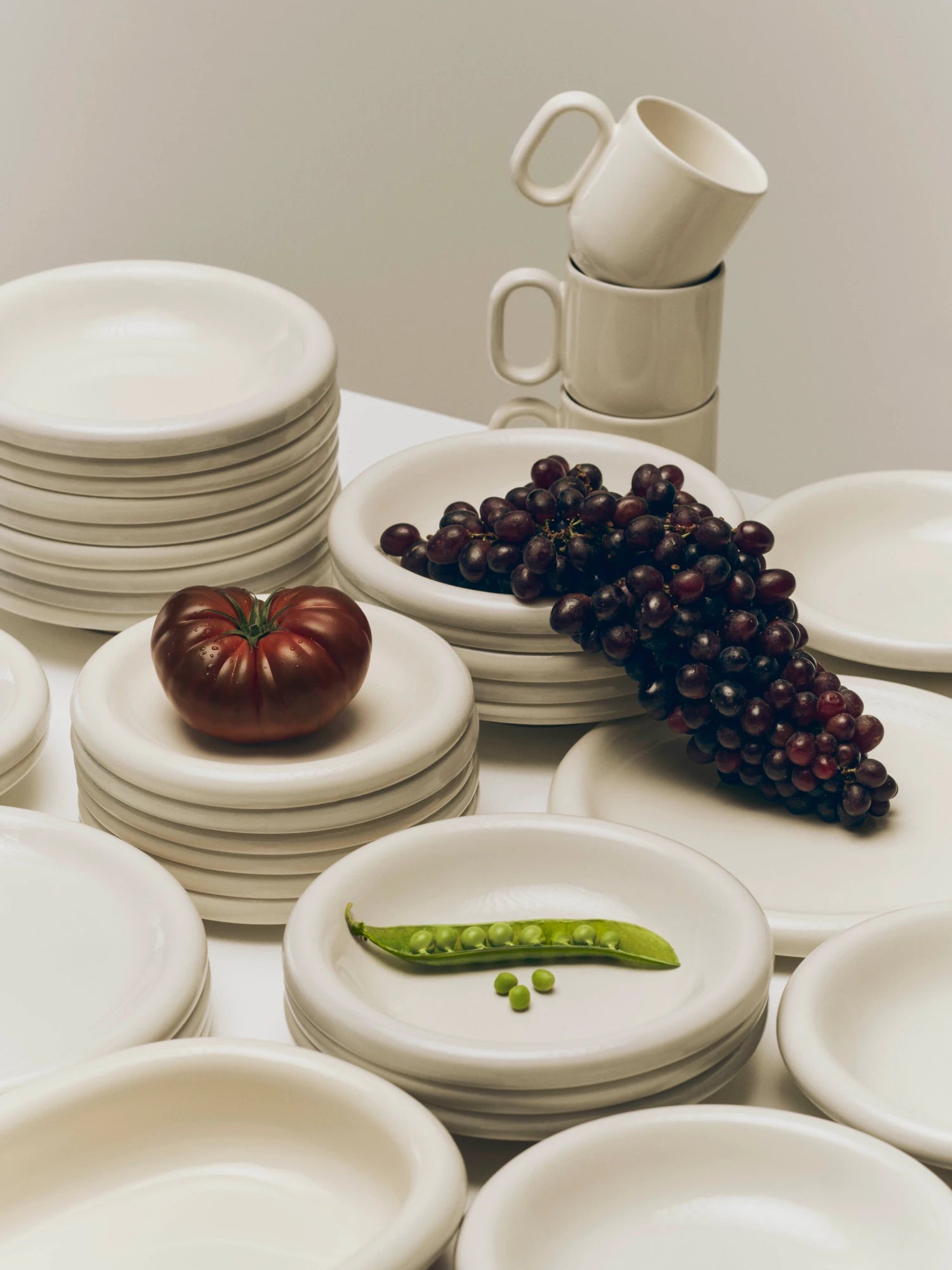 HAY Barro Salad Bowl Small in Pistachio Glazed Terracotta - Lifestory