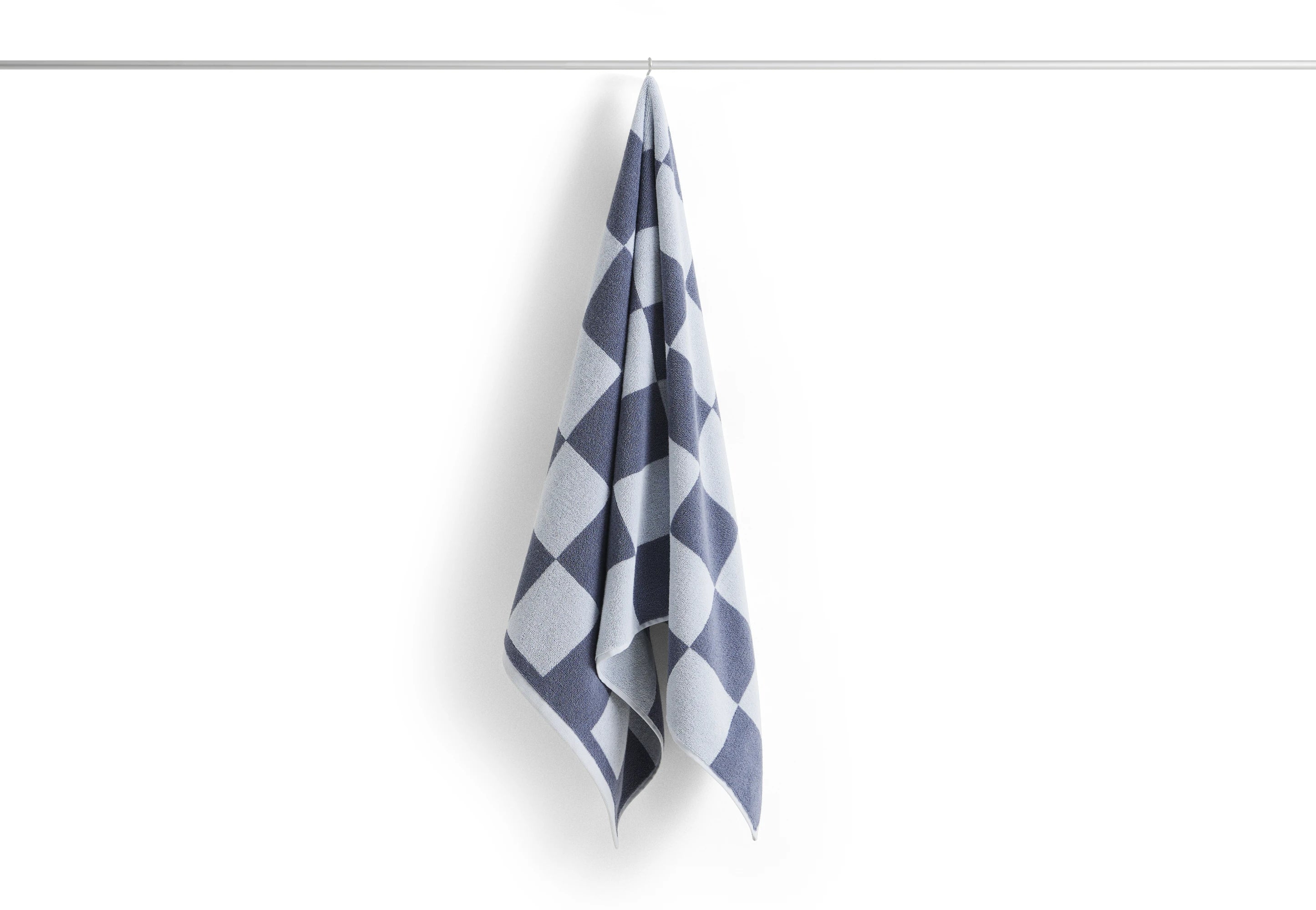 HAY Organic Cotton Check Bath Towel - Lifestory
