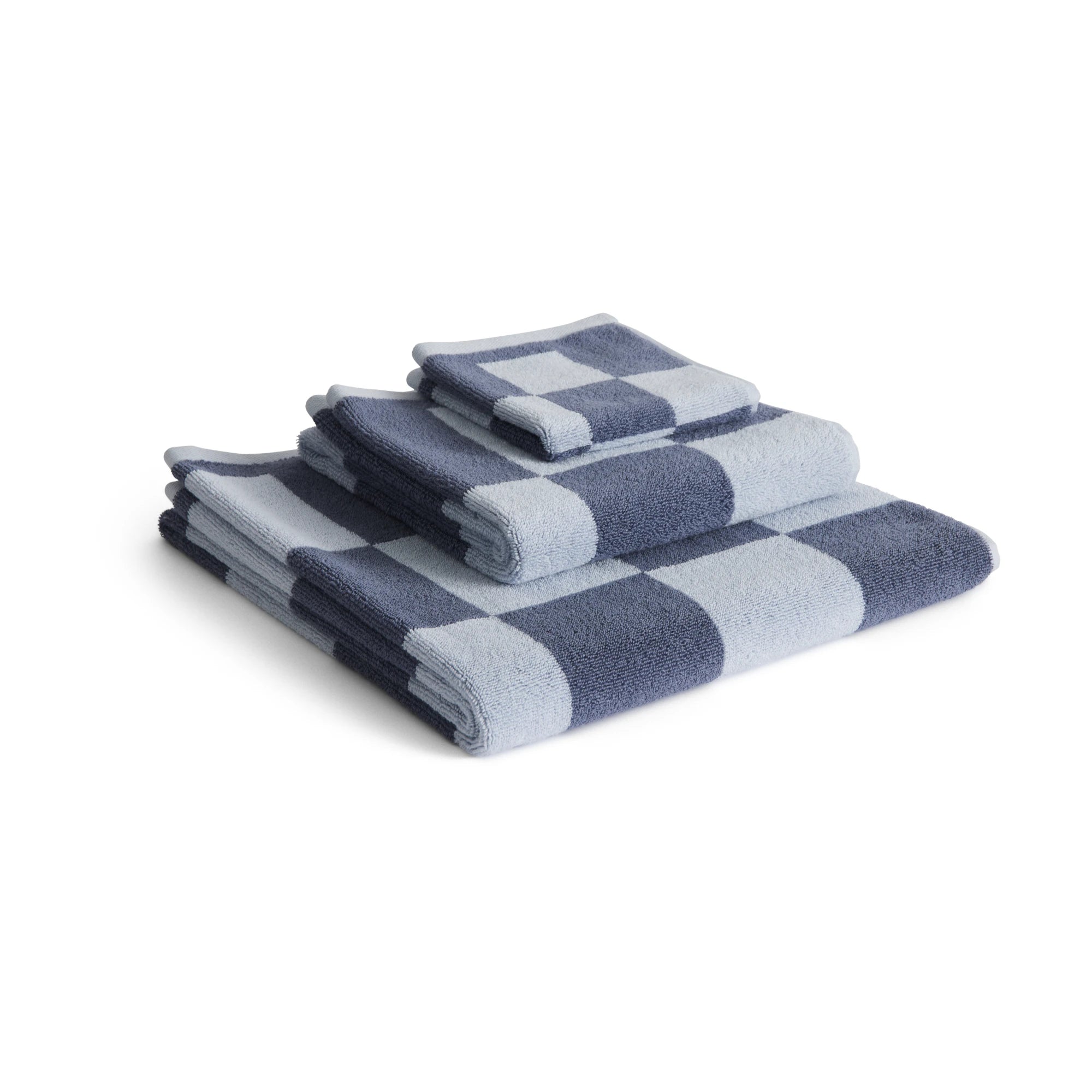 HAY Organic Cotton Check Hand Towel - Lifestory