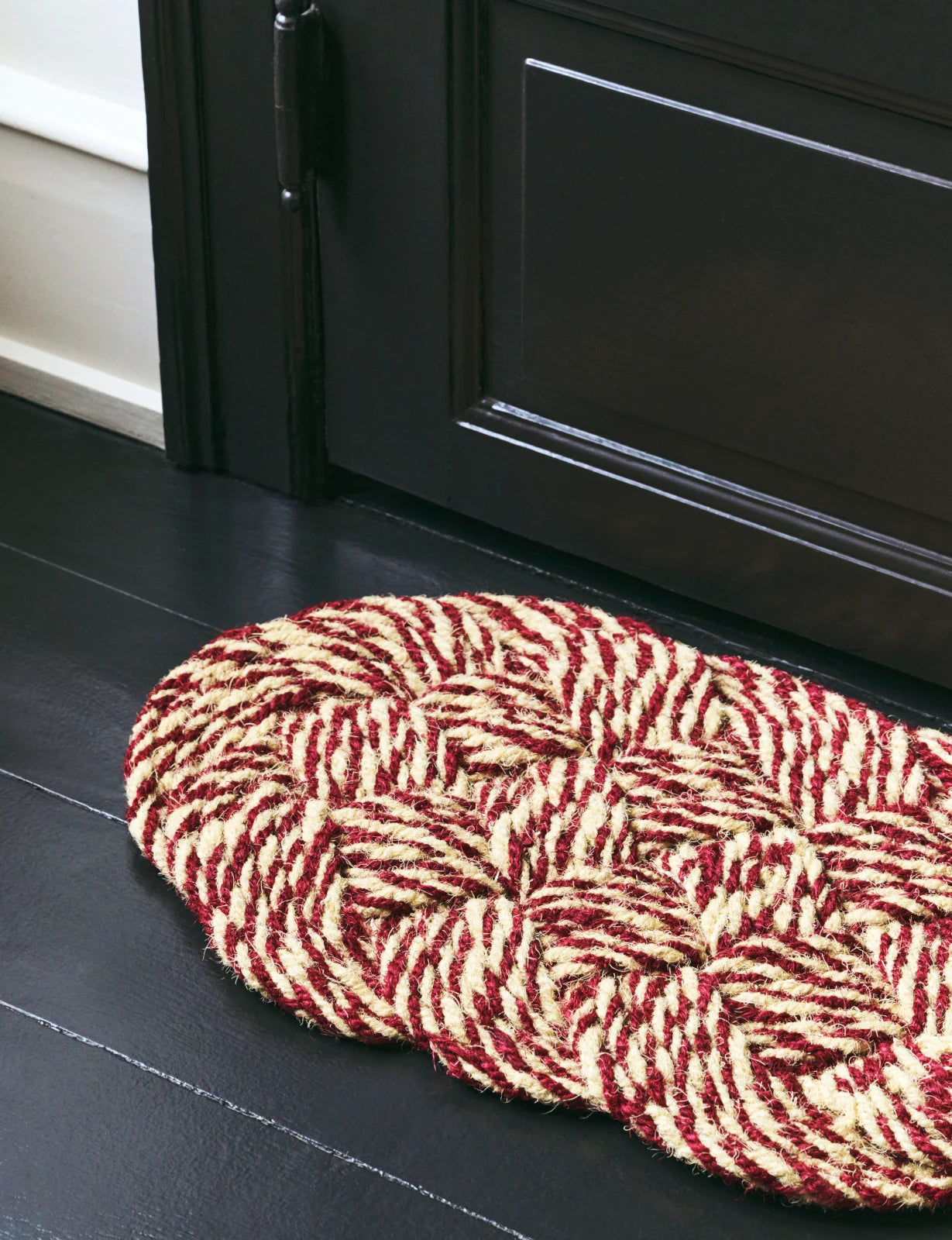HAY Coco Door Mat in Swirl Finish - Lifestory