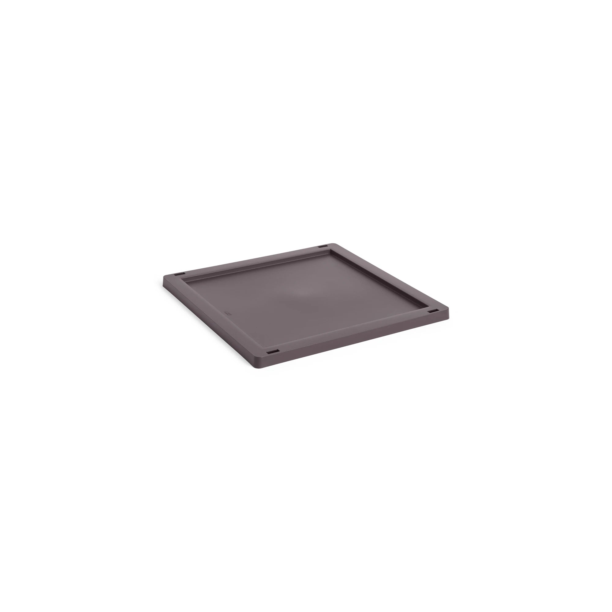 HAY Medium Square/Cube Colour Crate Lid | 100% Recycled Plastic - Lifestory
