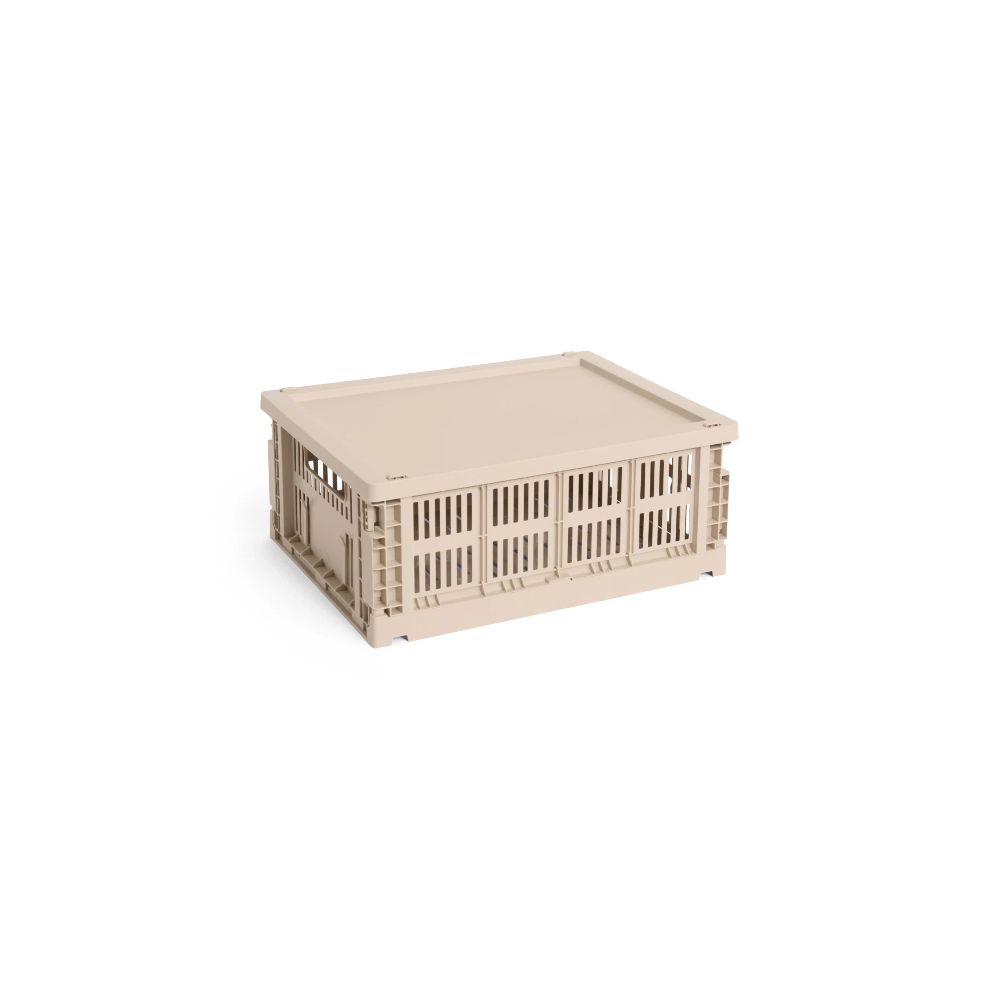 HAY Medium Colour Crate Lid | 100% Recycled Plastic - Lifestory