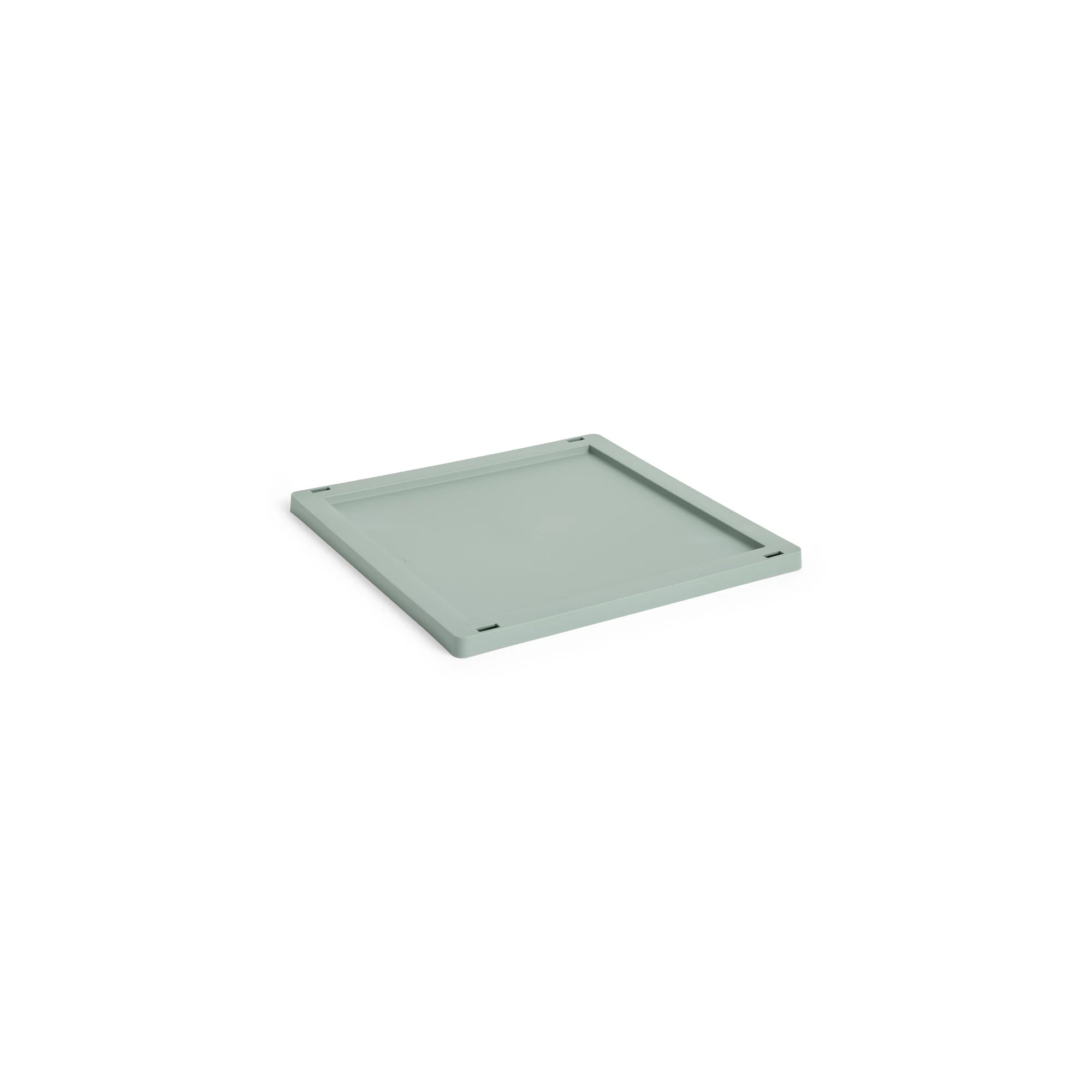 HAY Medium Square/Cube Colour Crate Lid | 100% Recycled Plastic - Lifestory