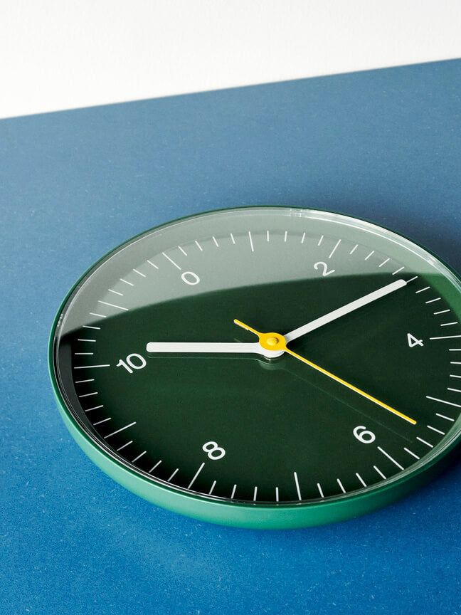 Wall Clock | Green | By HAY - Lifestory - HAY