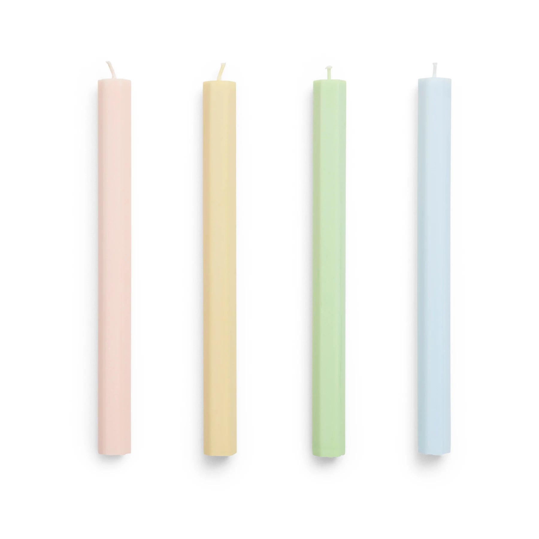 HAY Set of 4 Fresh Hexagon Candles | Lifestory
