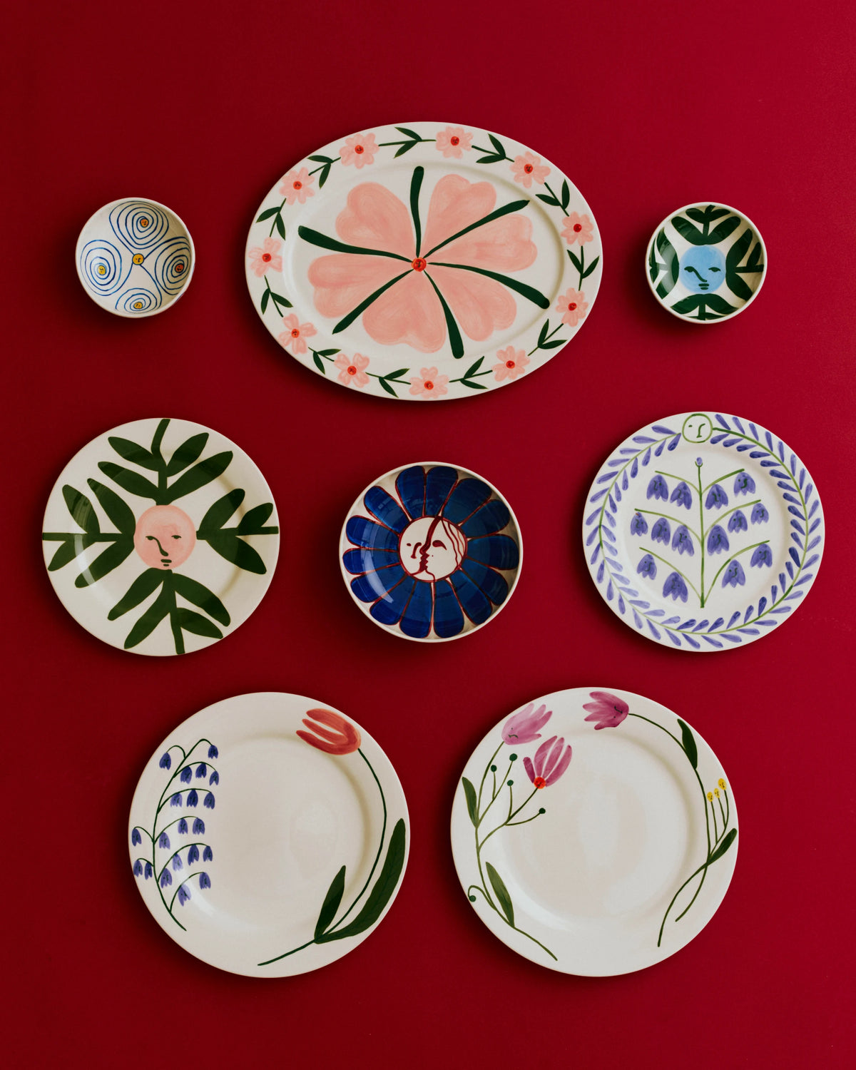 HAY x Emma Kohlmann - La Pittura Ø28.5cm Plate in Various Designs