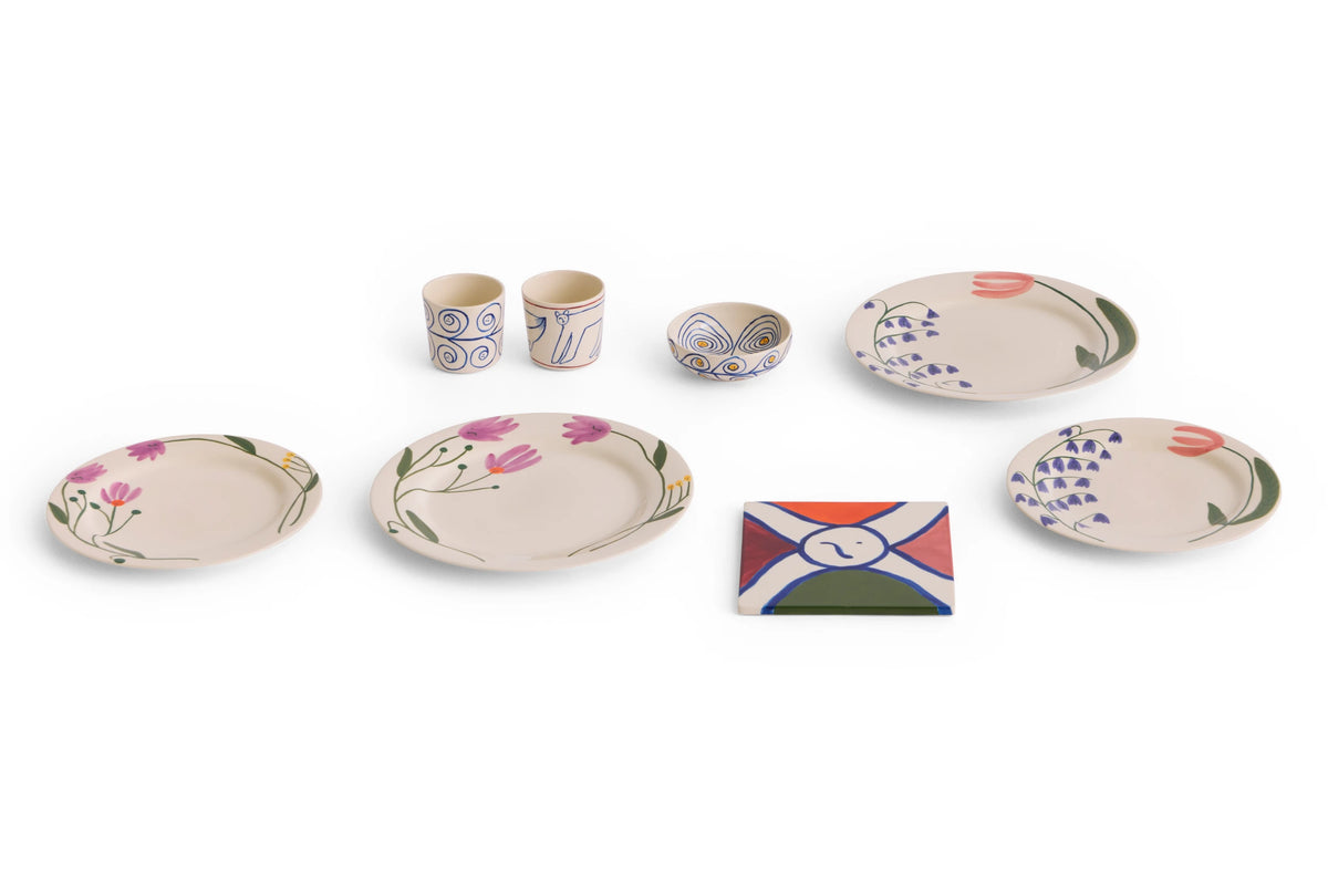 HAY x Emma Kohlmann - La Pittura Ø28.5cm Plate in Various Designs
