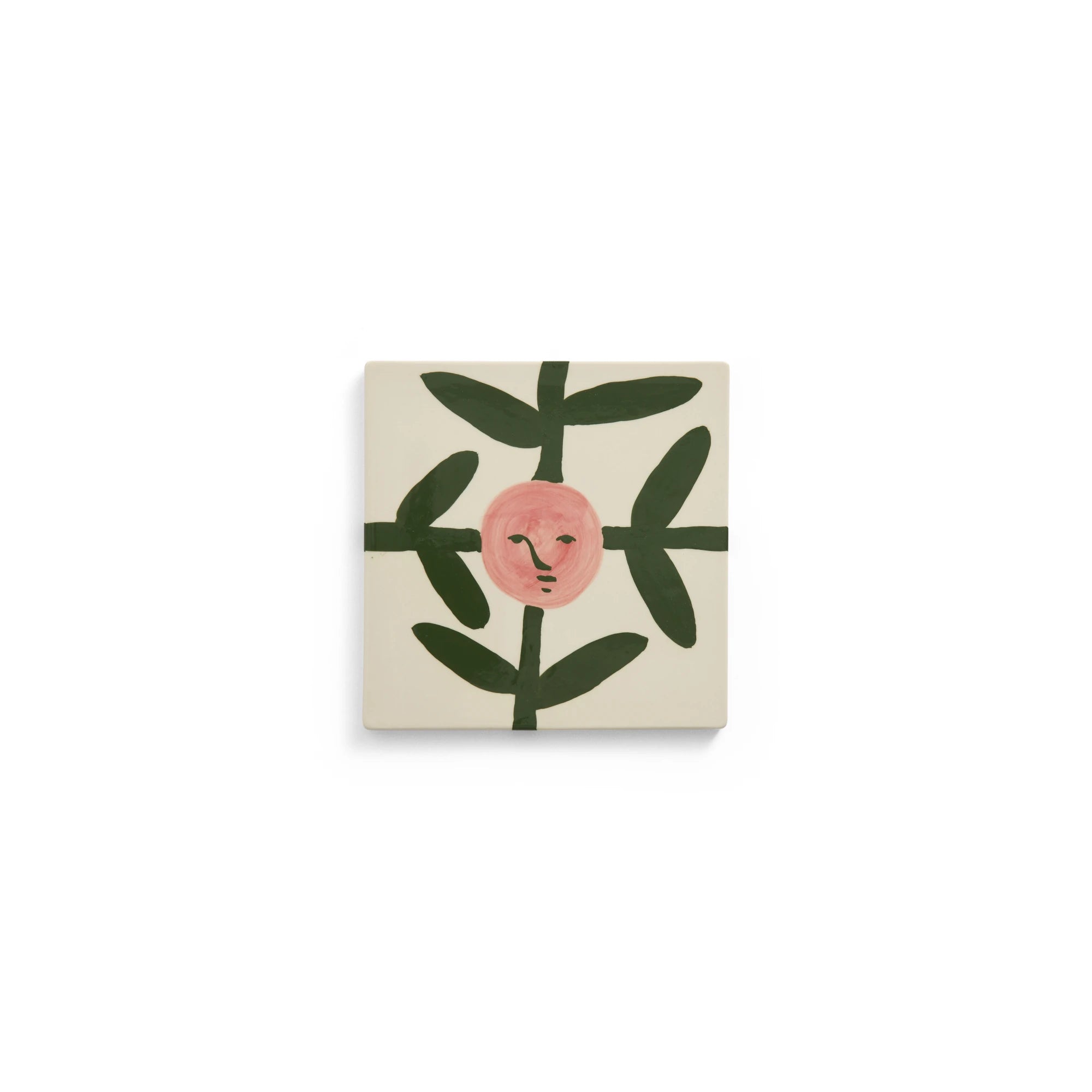HAY x Emma Kohlmann - La Pittura Trivet in Blush face Vine design