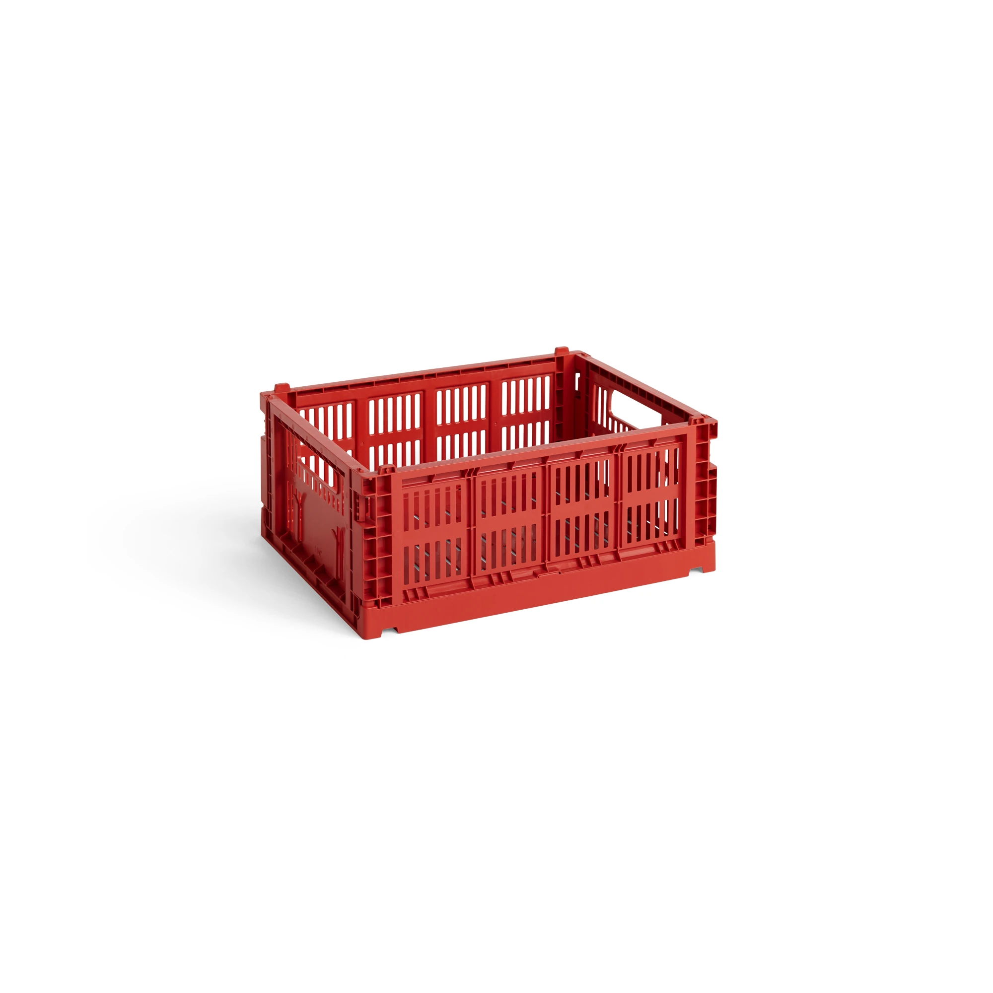 HAY Medium Colour Crate - Collapsible | 100% Recycled Plastic - Lifestory