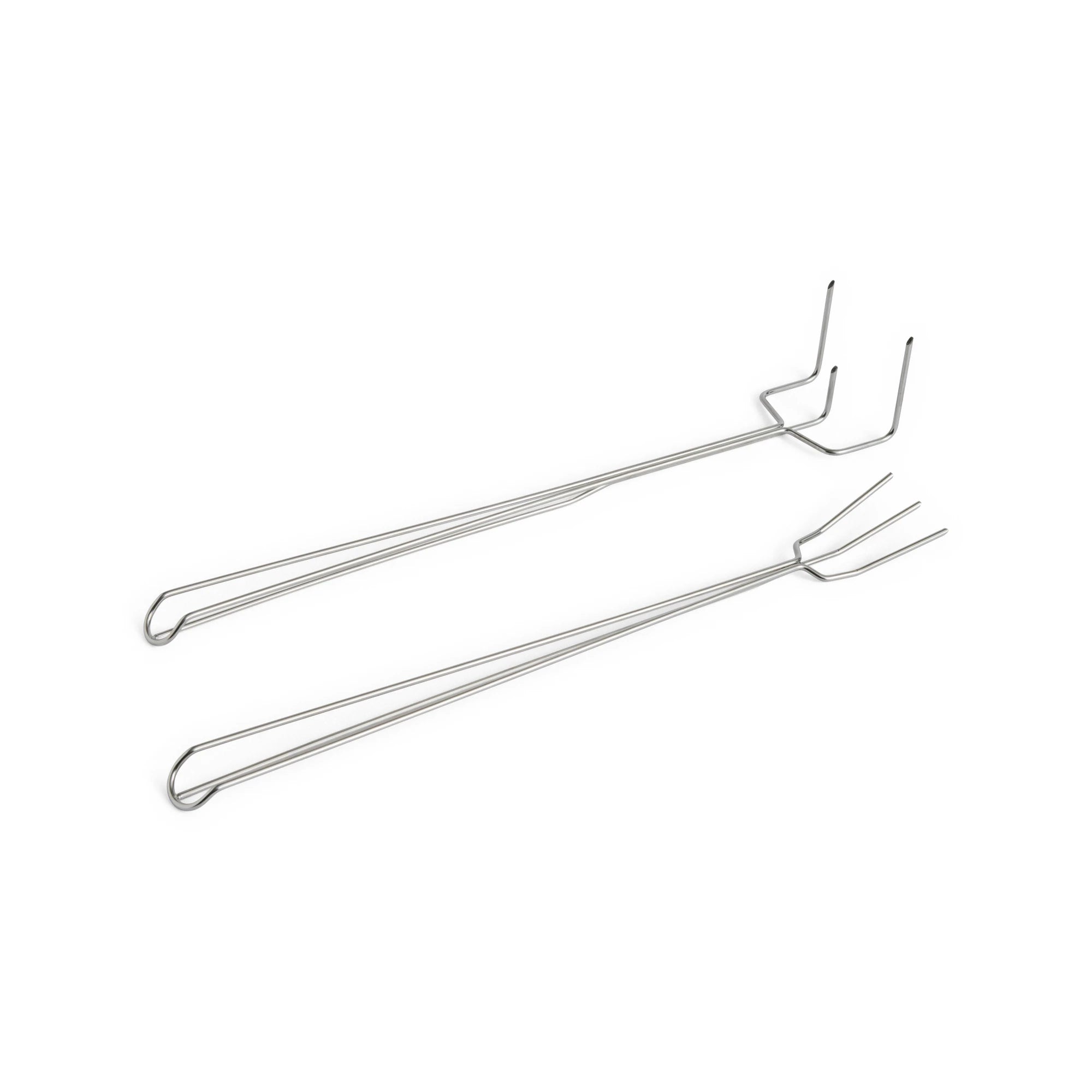 HAY Outdoor Market BBQ Fork Set in Stainless Steel - Lifestory