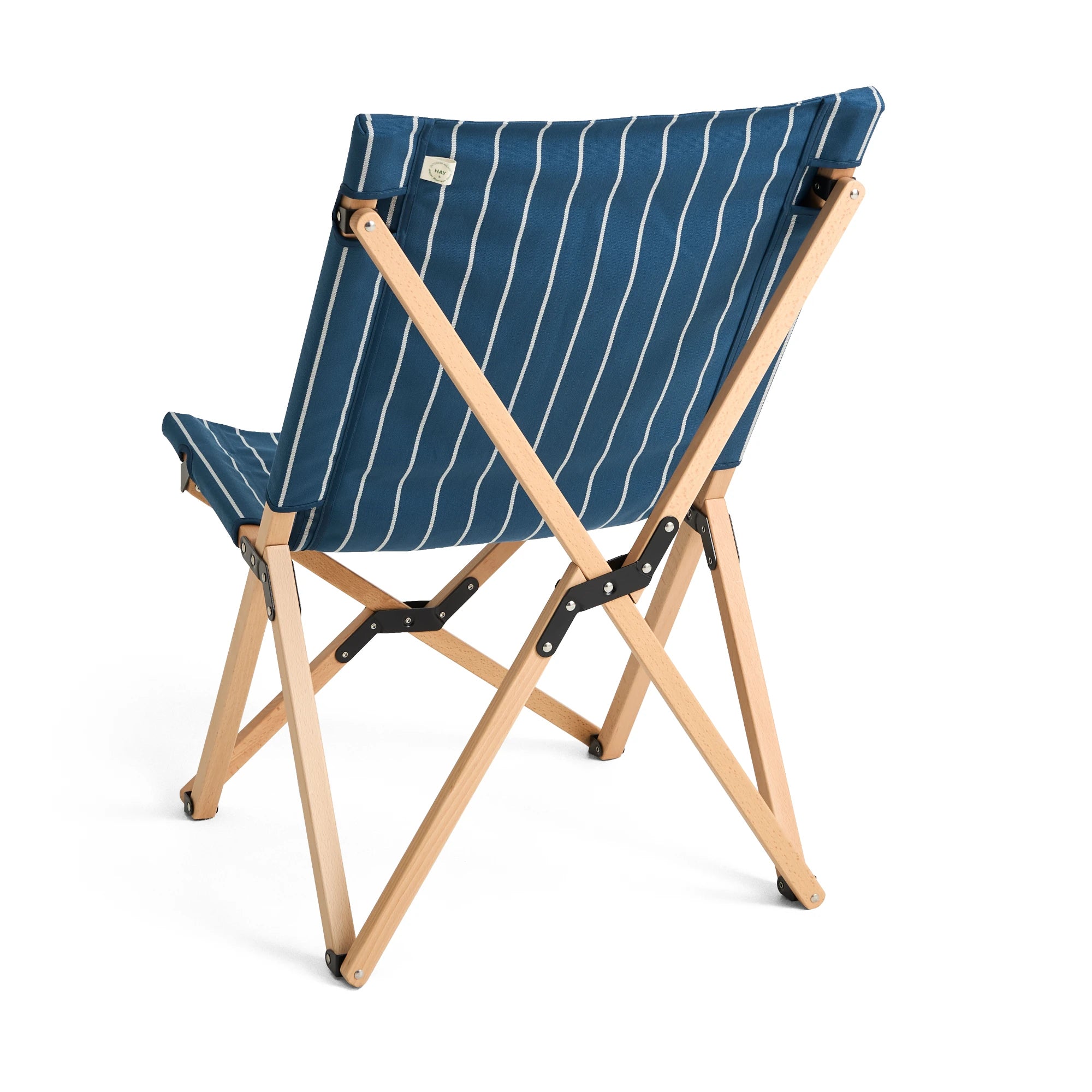 HAY Outdoor Market Folding Chair in Beech & Recycled Poly - Lifestory