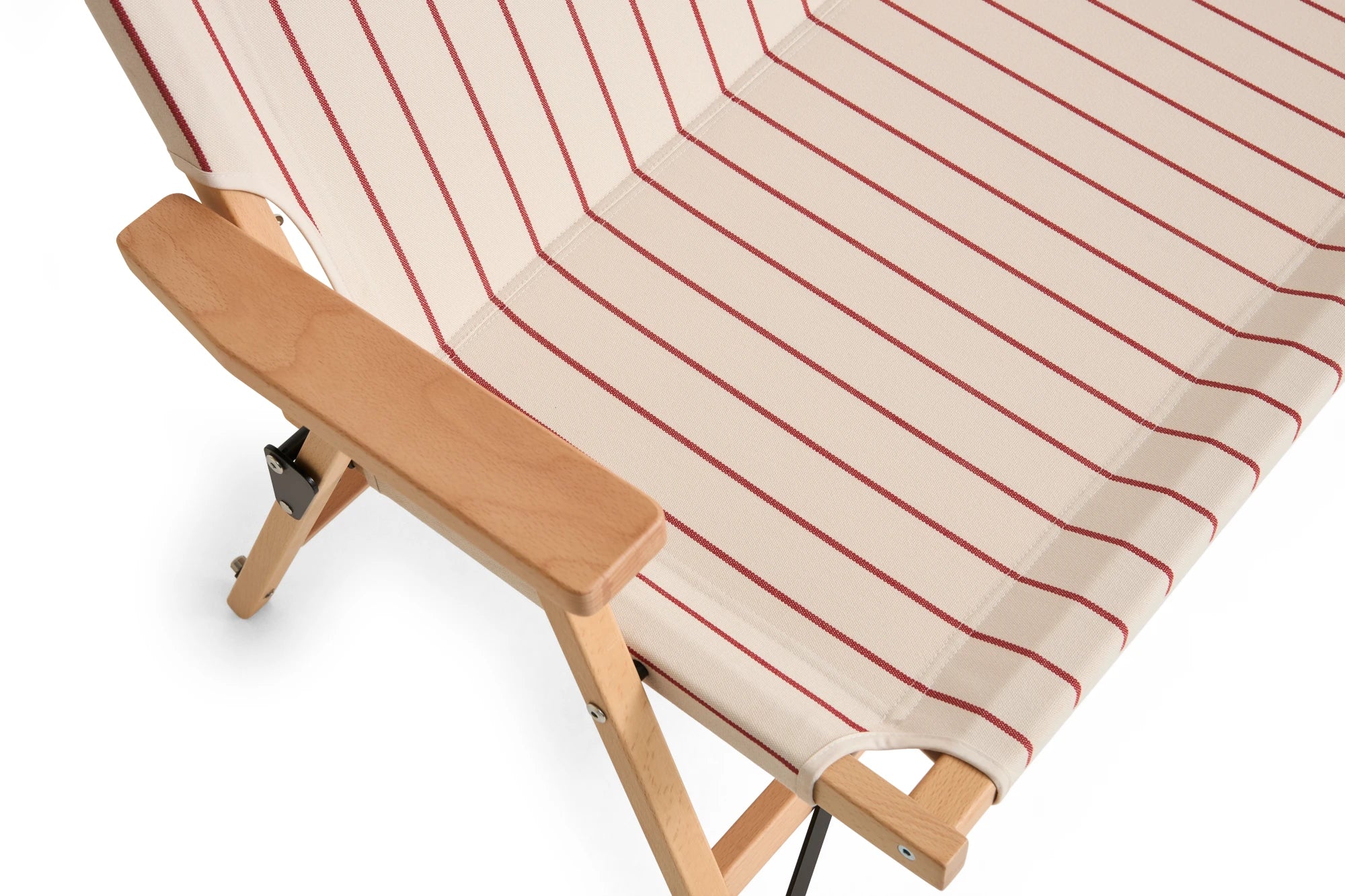 HAY Outdoor Market Folding Sofa in Beech & Recycled Poly - Lifestory