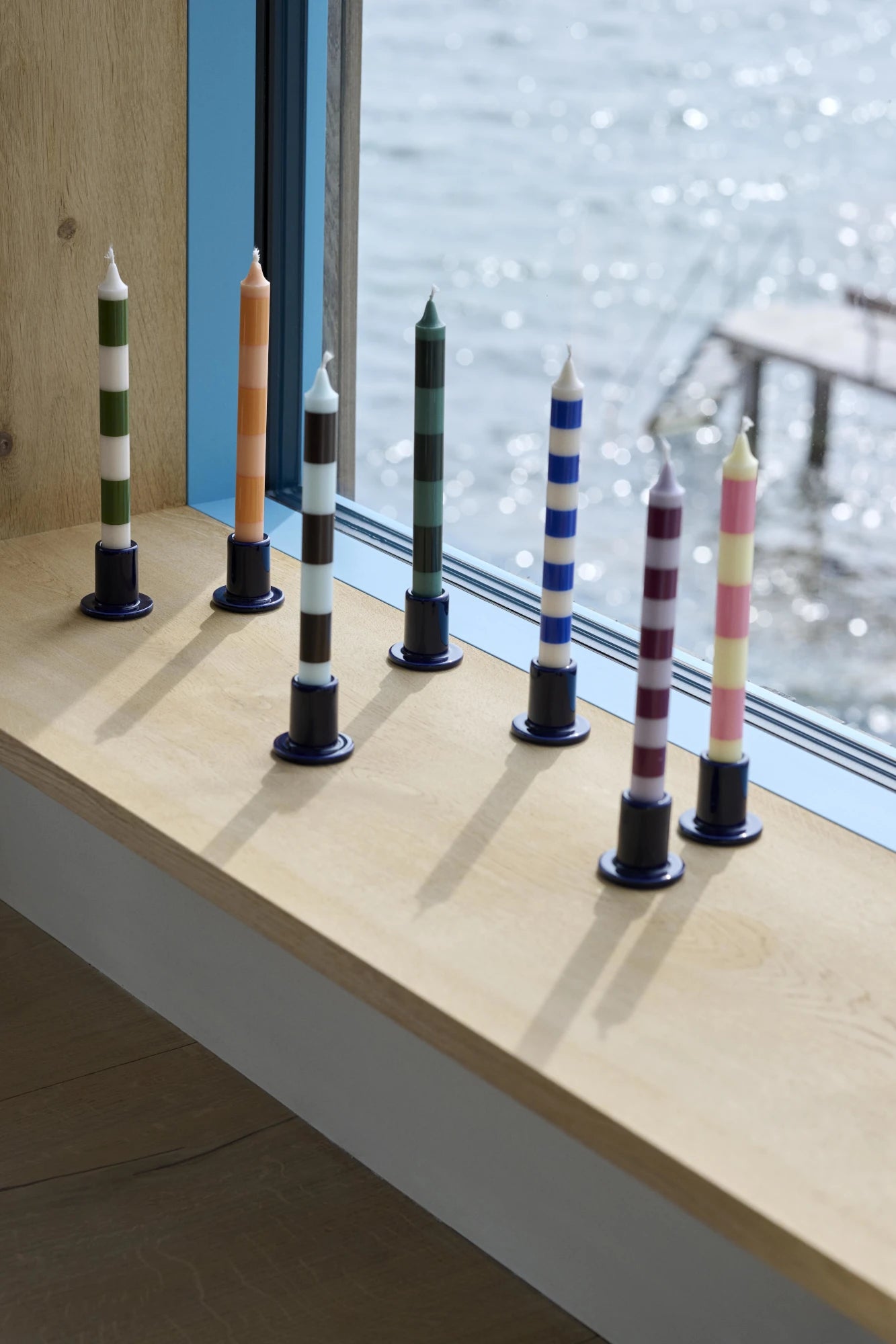 Tube Candleholder - Small by HAY - Lifestory