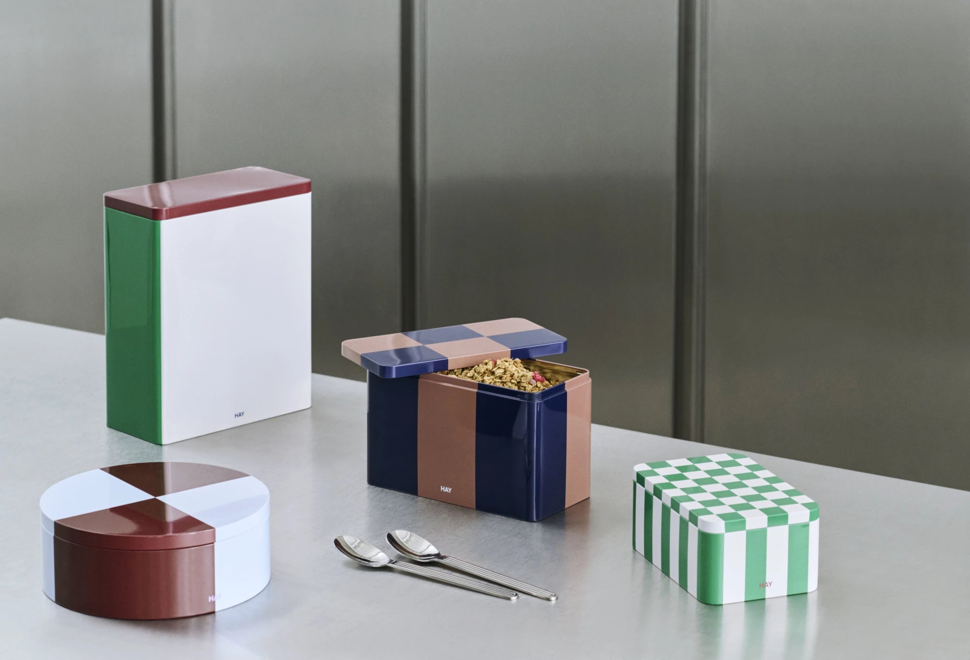 HAY Small Tin Container