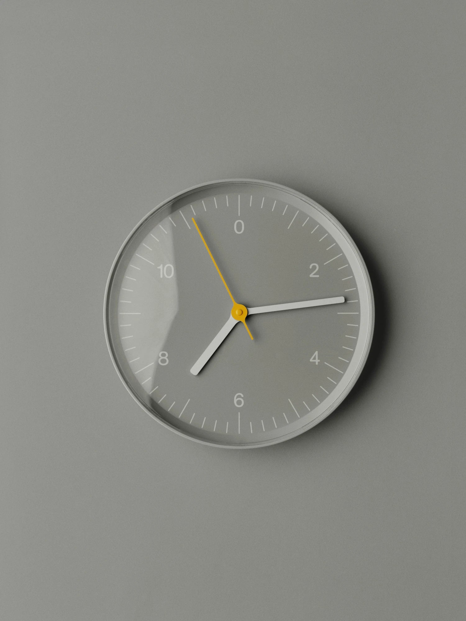 HAY Wall Clock (Recycled Plastic) in Various Colours - Lifestory